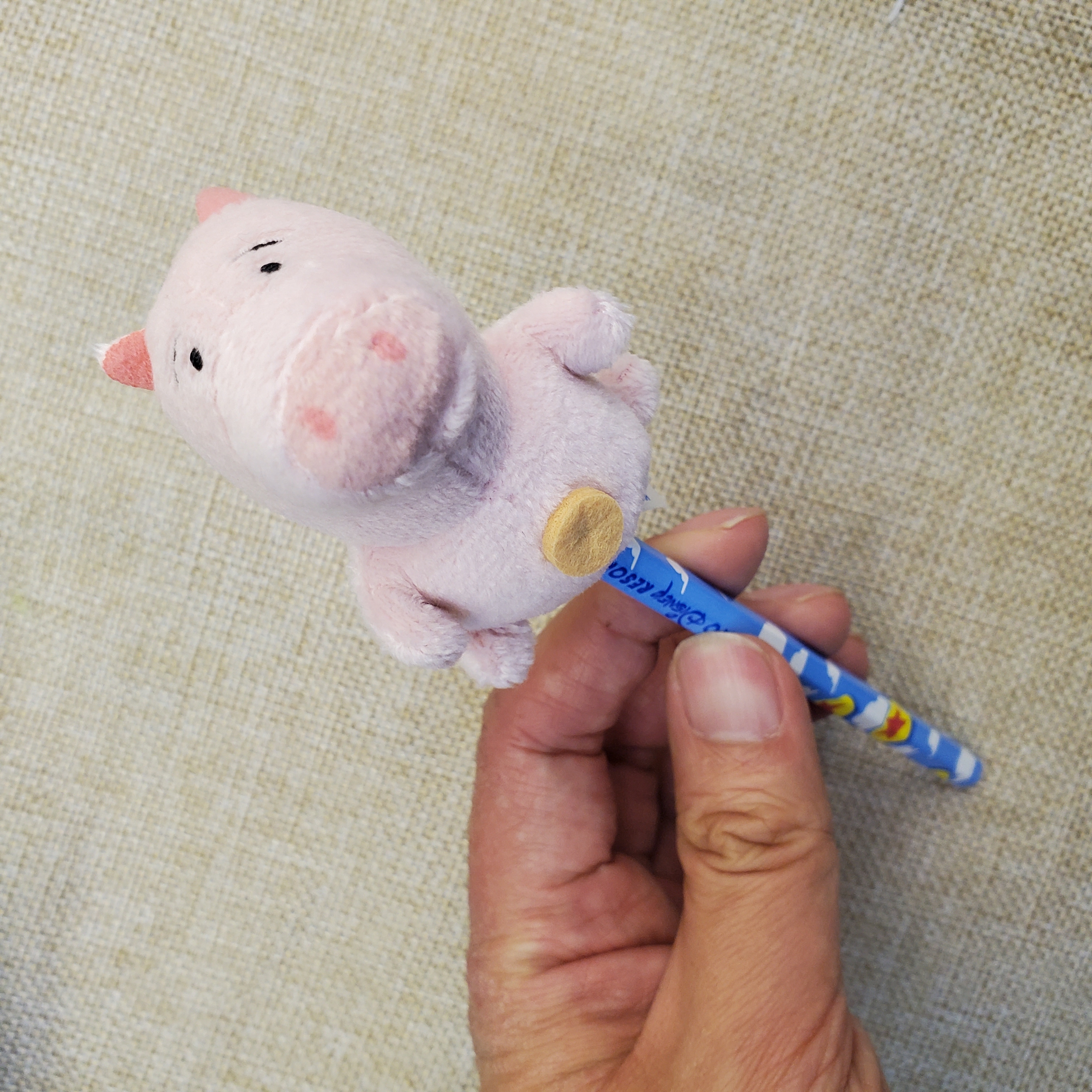 [現貨] [東京迪士尼] HAMM ｜ CHIP ｜ 鉛筆連公仔套 {TF210320}