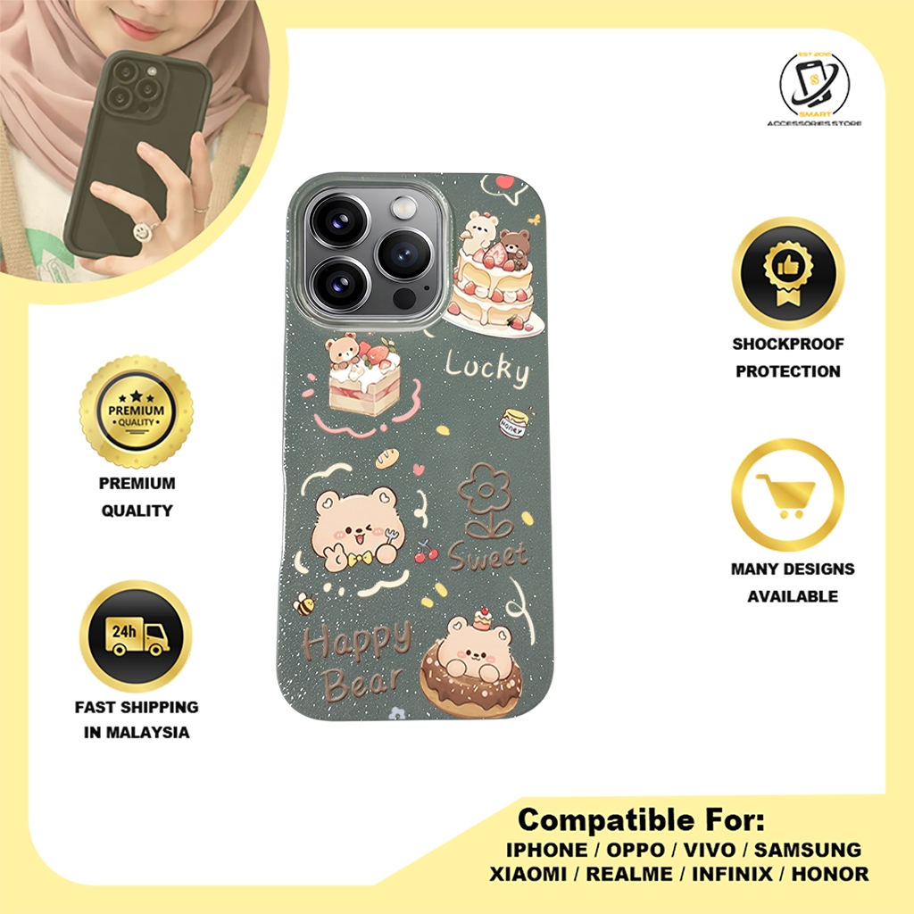 BLING CASE PHONE FOR IPHONE - DESIGN BEAR B