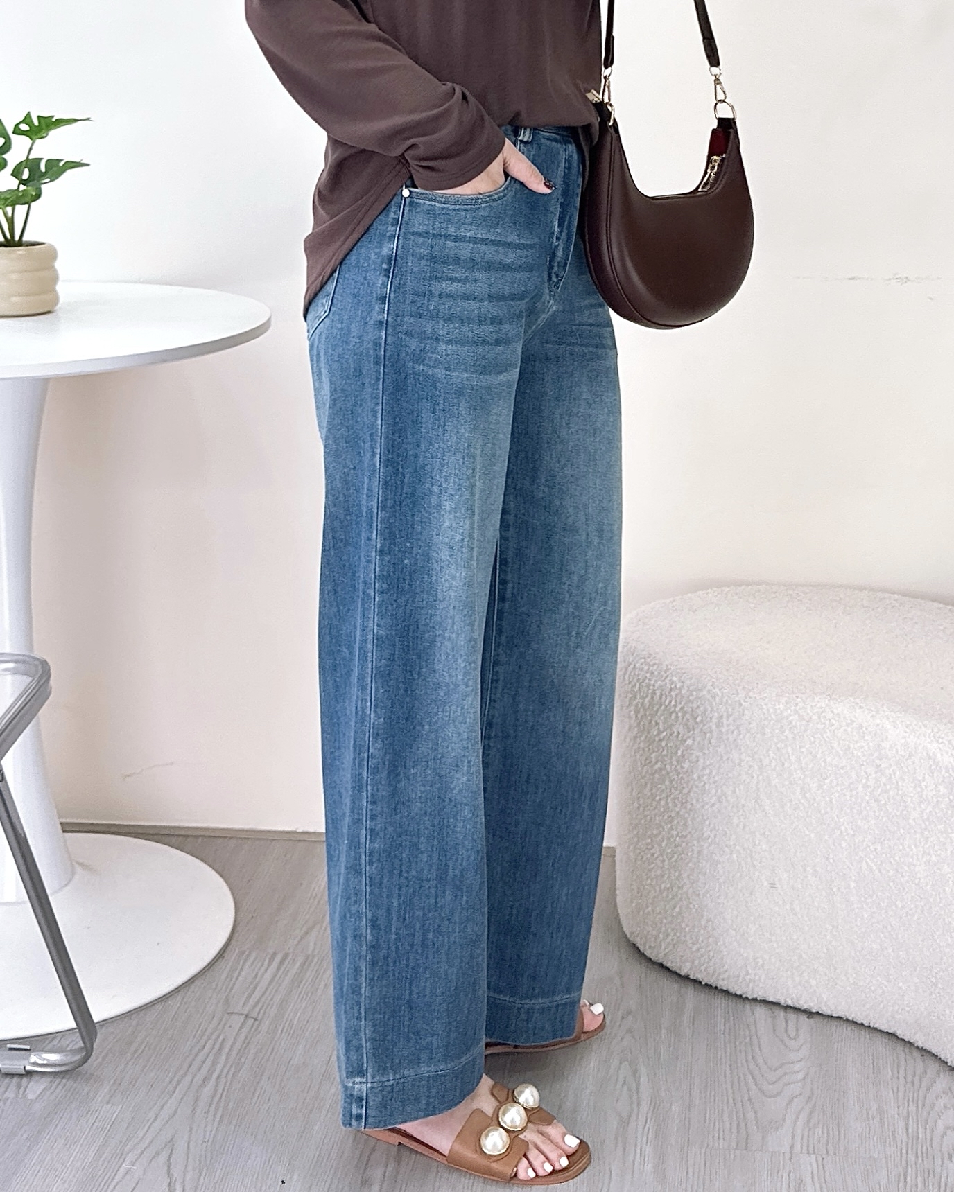 人手一條皇牌春夏彈性薄牛