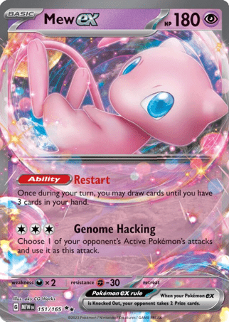 Pokemon TCG Scarlet & Violet—151 - Mew-151/165 (EX)