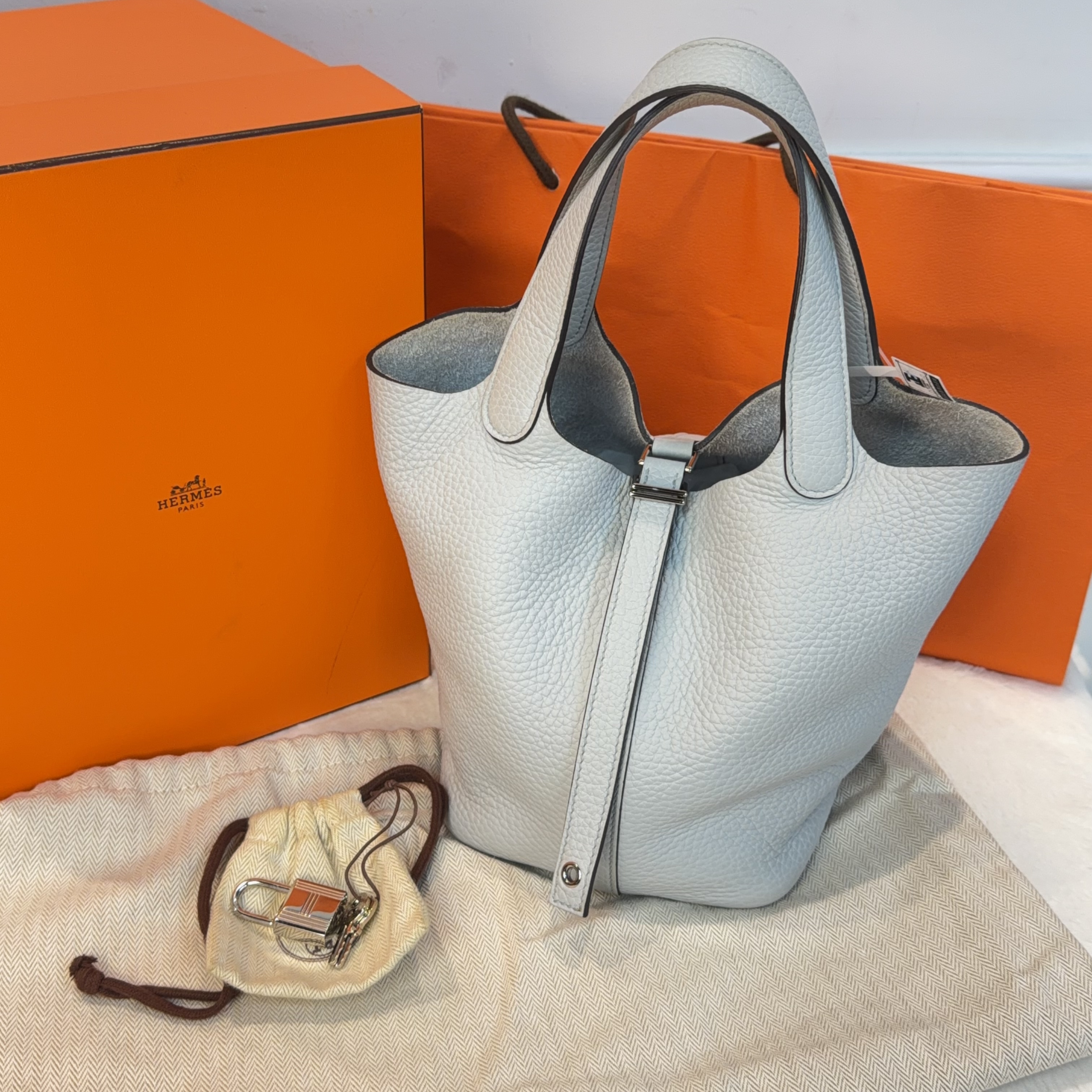 Hermes Picotin 18 超夢幻聖杯藍🩵🫧