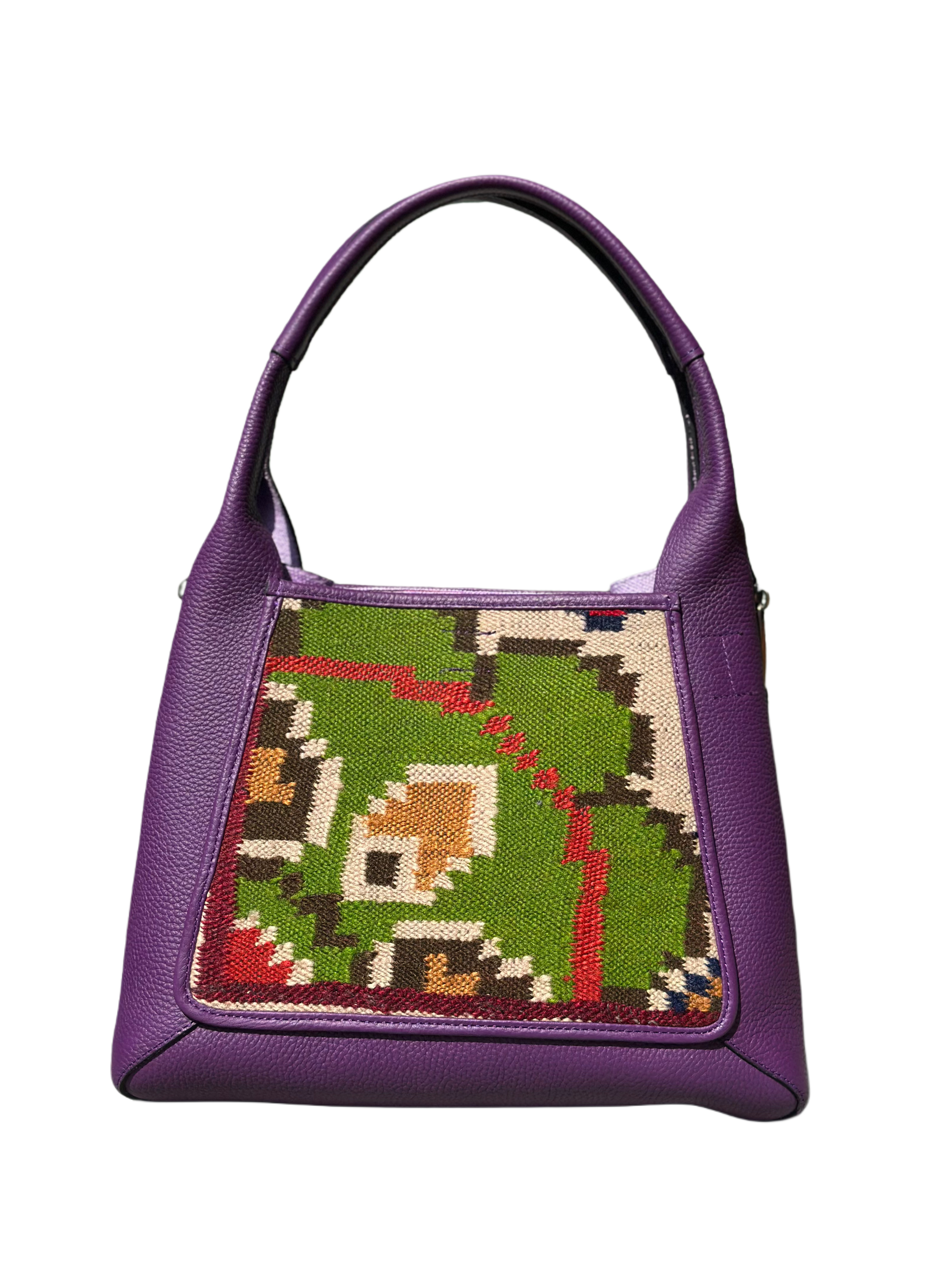 K4 土耳其真皮地氈手袋（紫色）