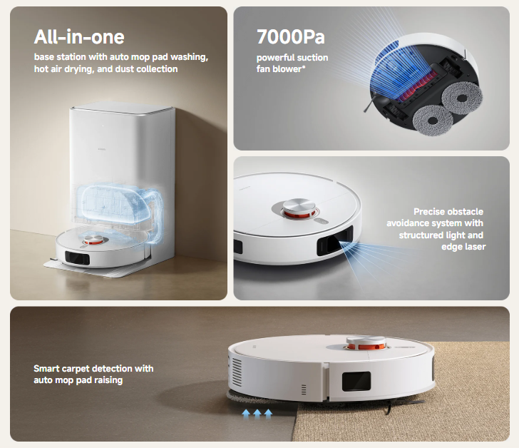 Xiaomi Robot Vacuum X20 Pro (D102GL)
