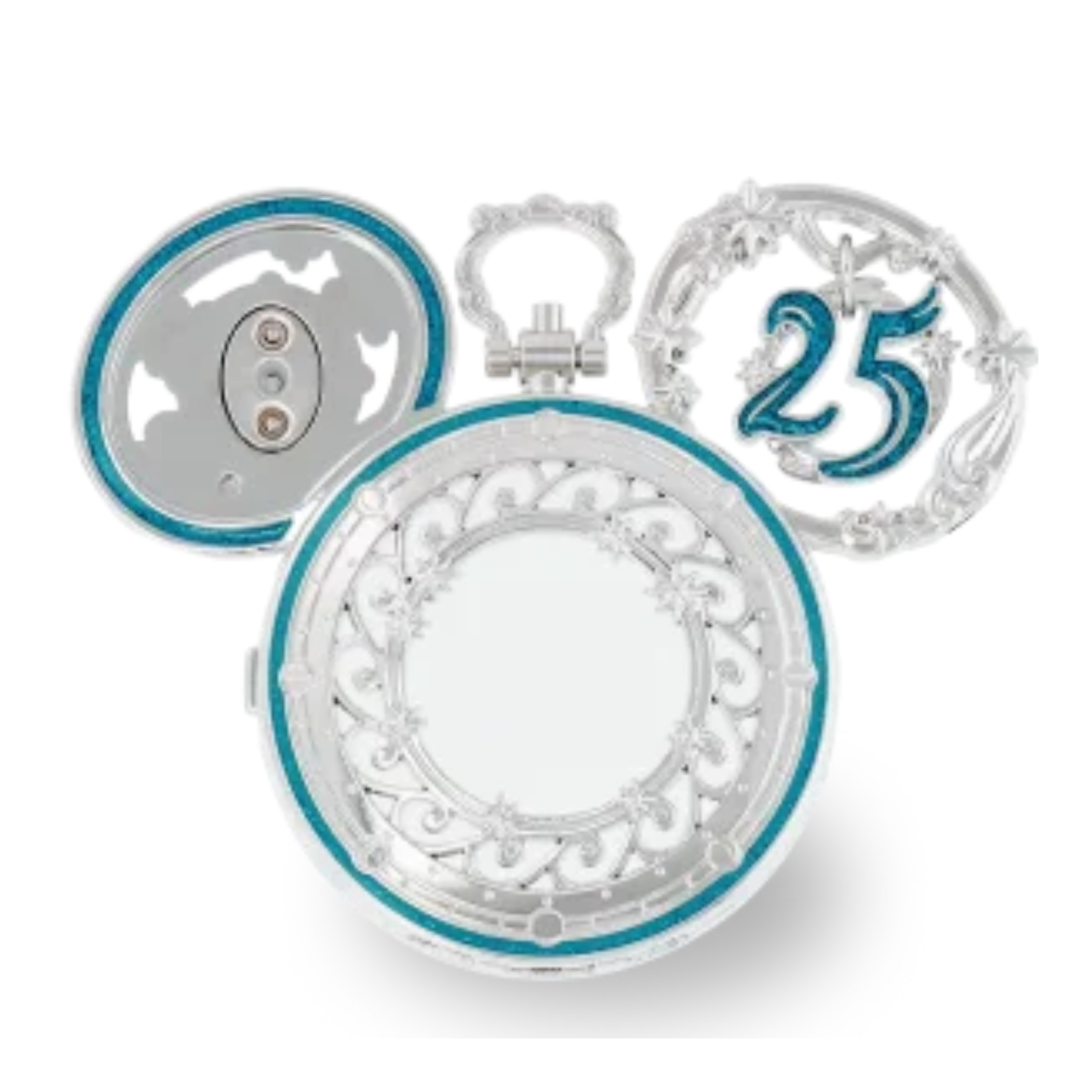 【預訂】DisneySea 25th Jubilee Locket - base (銀色)