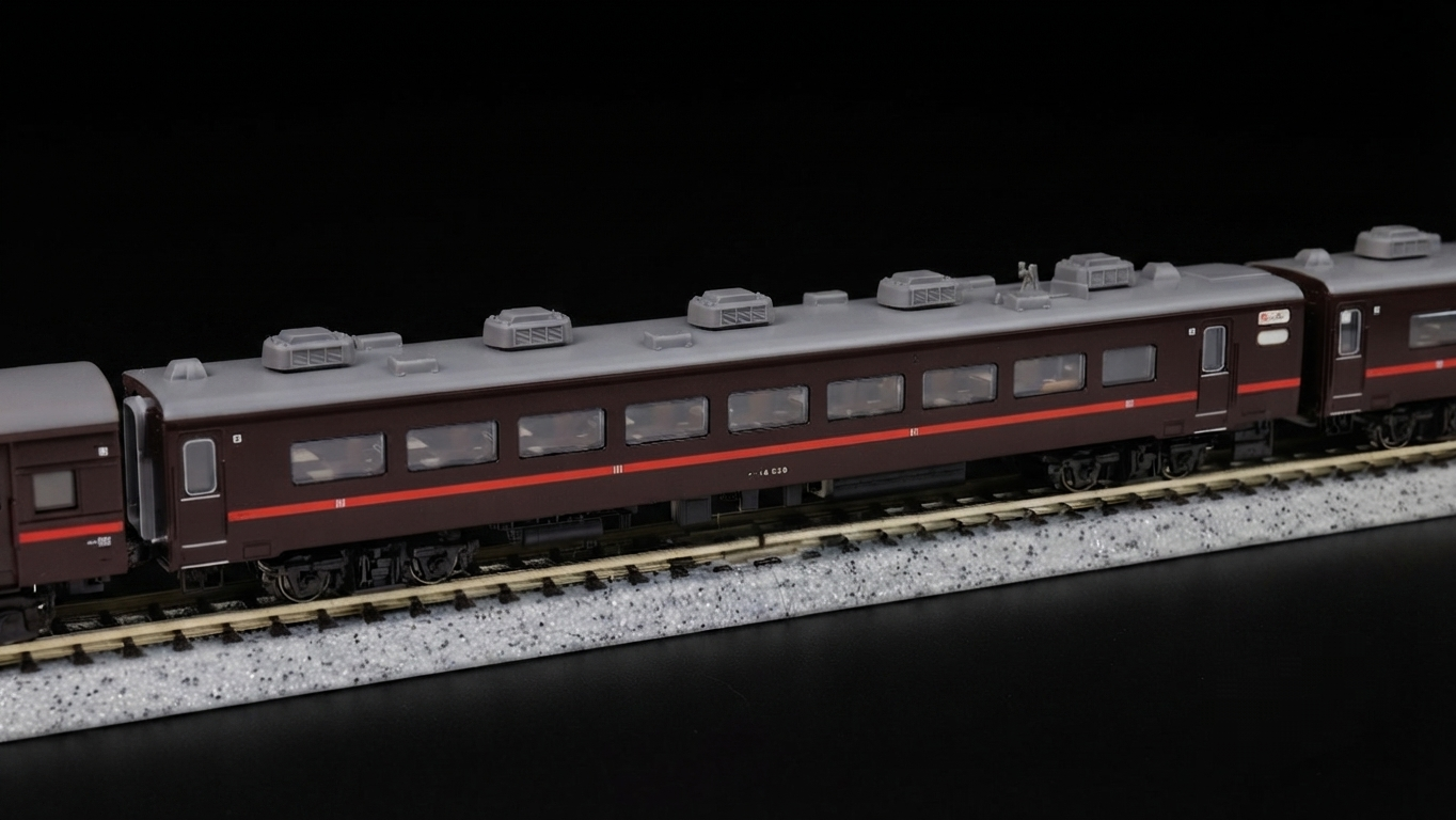 KATO SL冬季濕原號 北海道旅遊列車五節客車泊車廂