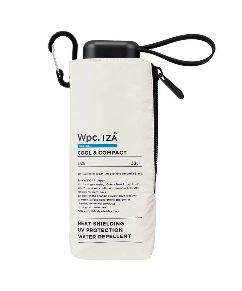 WPC IZA「COOL & COMPACT」高隔熱防UV 縮骨遮