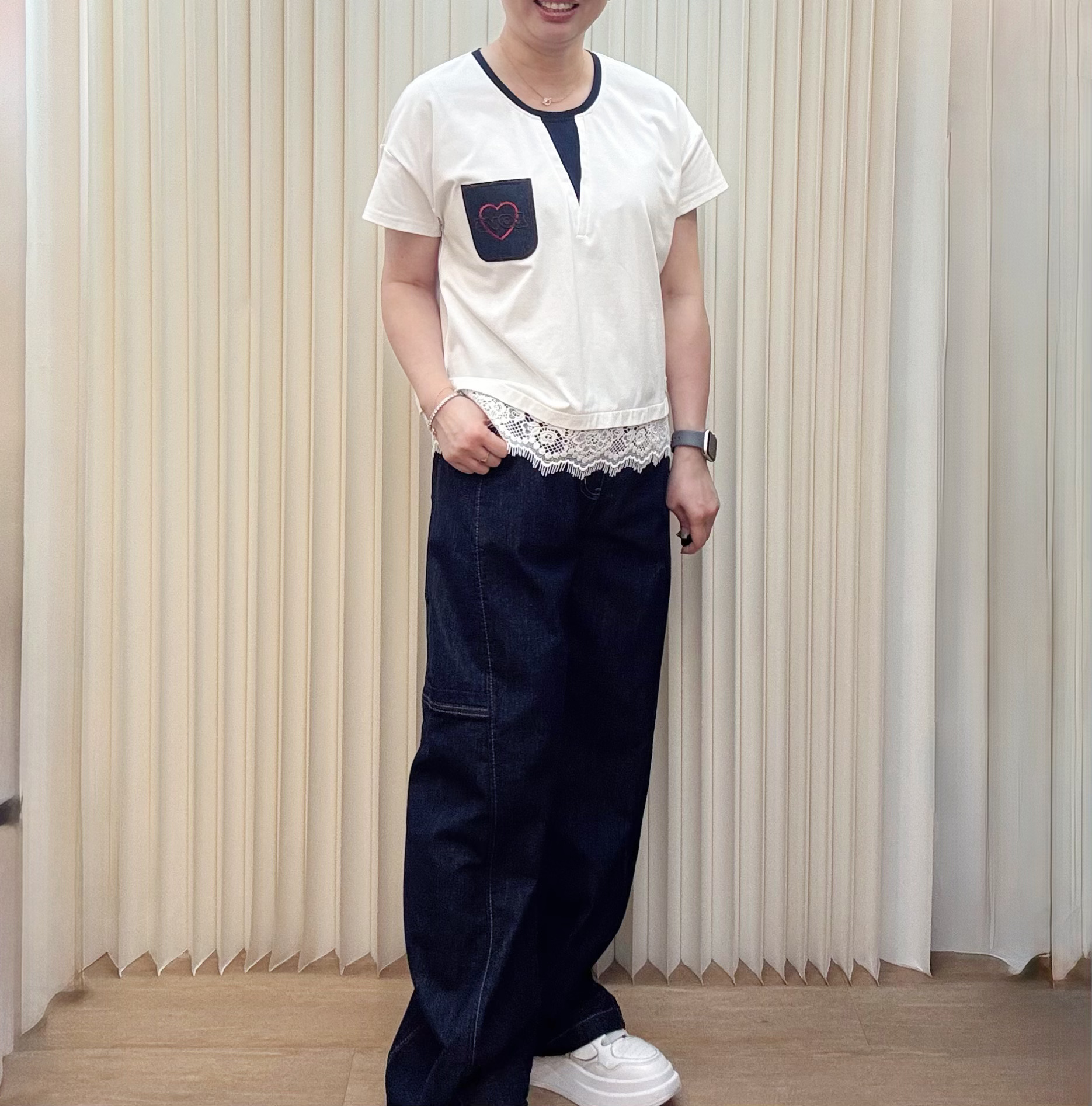 全像根腰牛仔褲 M585 417003310
