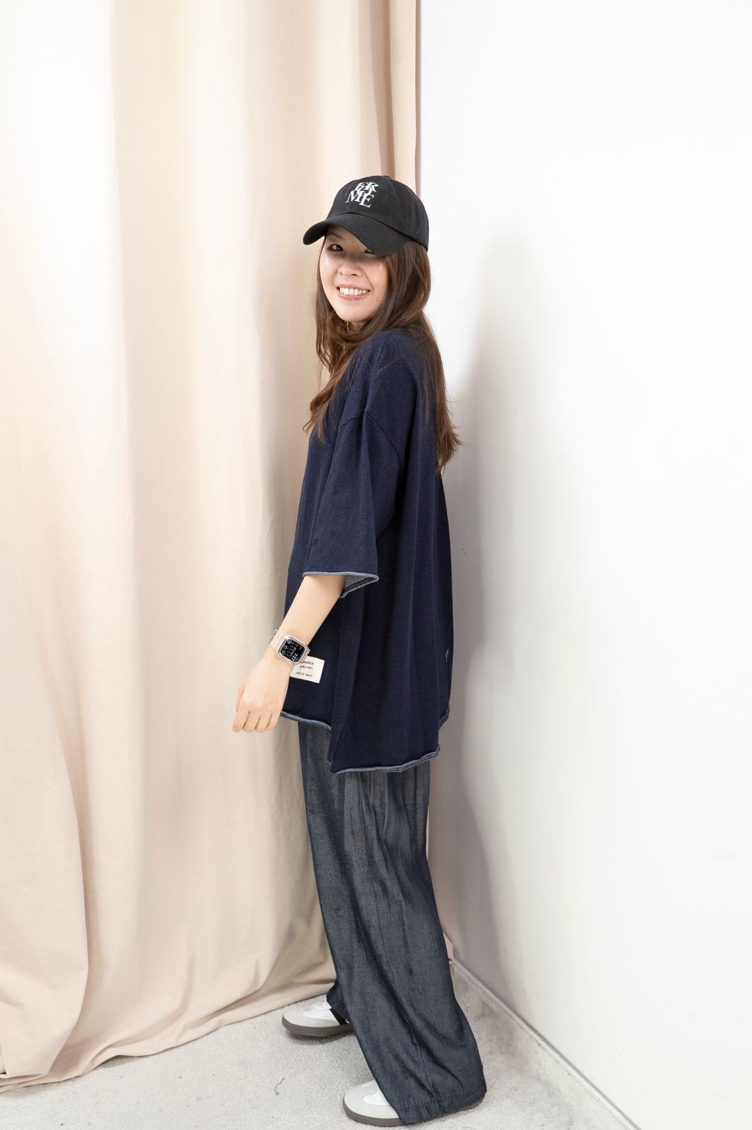 Oversize 牛仔Top（牛仔藍色）