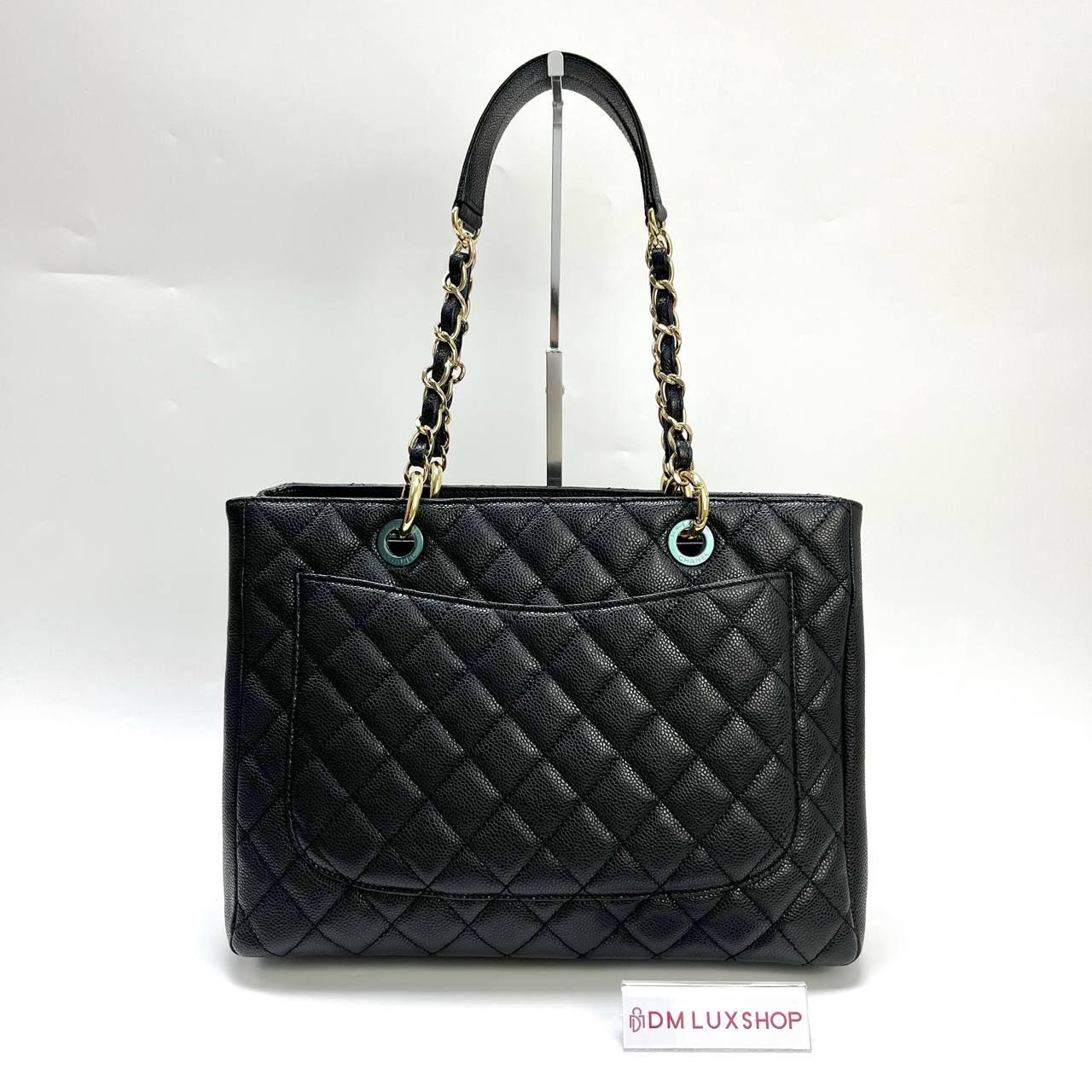 Chanel Black Caviar GST GHW (Serial 18)