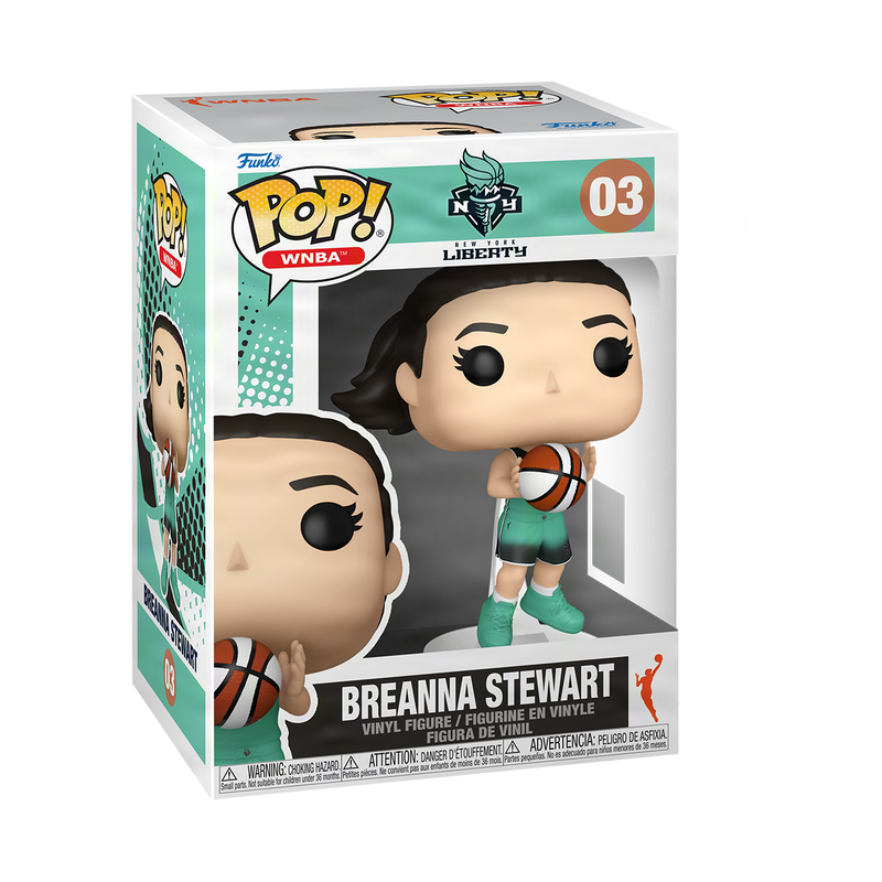 📦訂購 美國代購 Funko POP! WNBA Breanna Stewart Figure 紐約自由人 模型