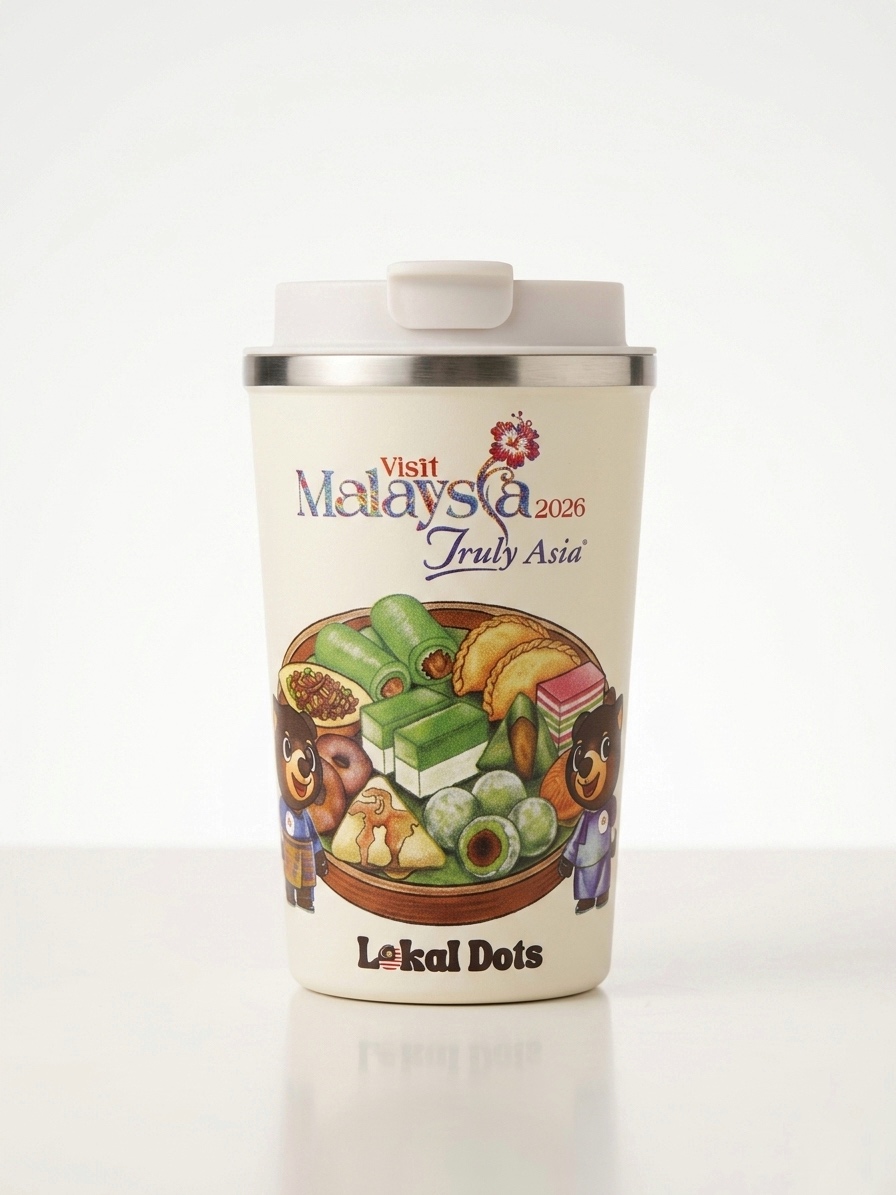 LDVM16 - Thermal Tumbler 380ml Kuih Muih