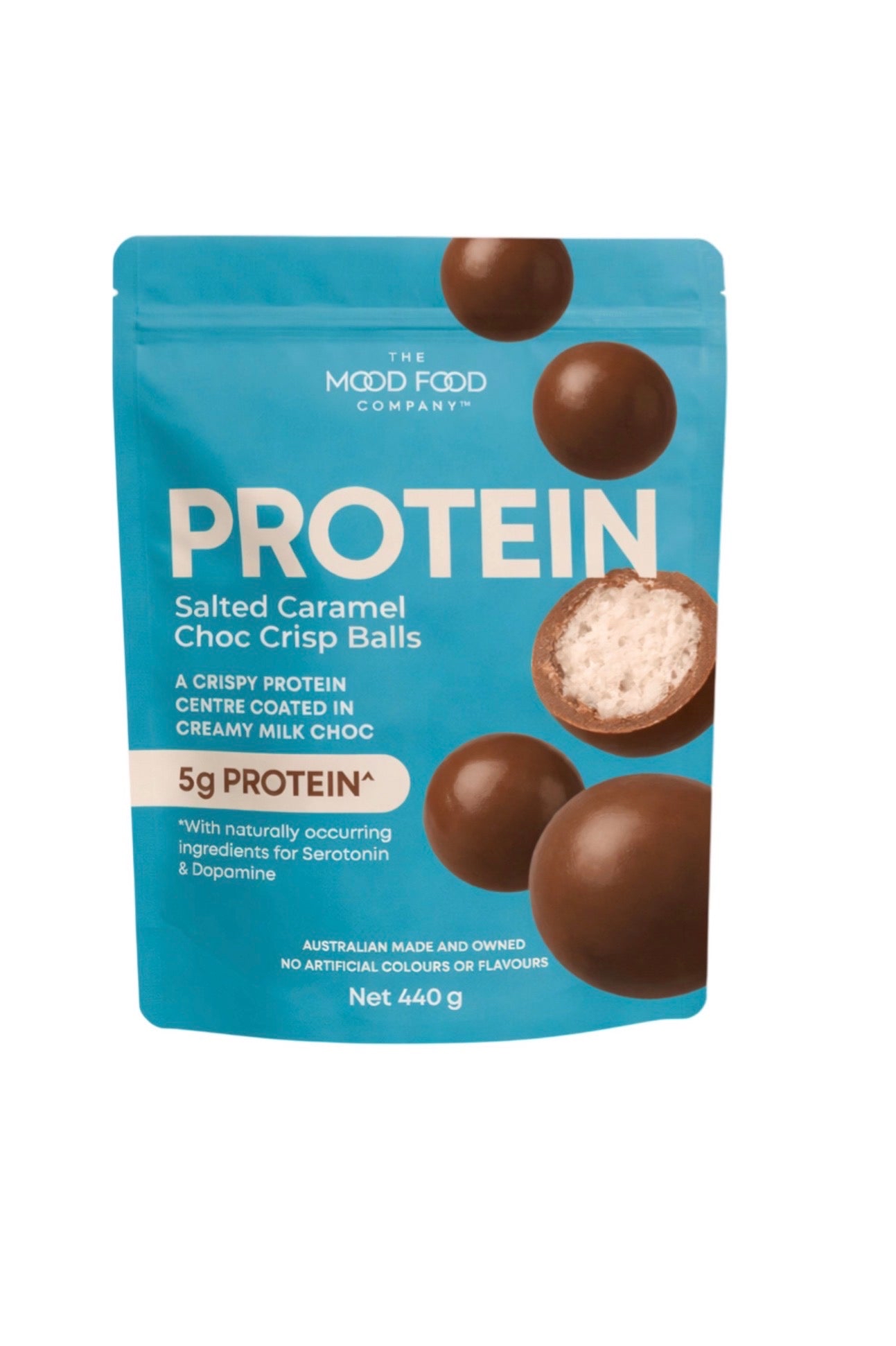 澳洲Costco  The Mood Food Company 脆皮海鹽焦糖朱古力蛋白質球 (Salted Caramel Choc Crisp Balls, 440g)