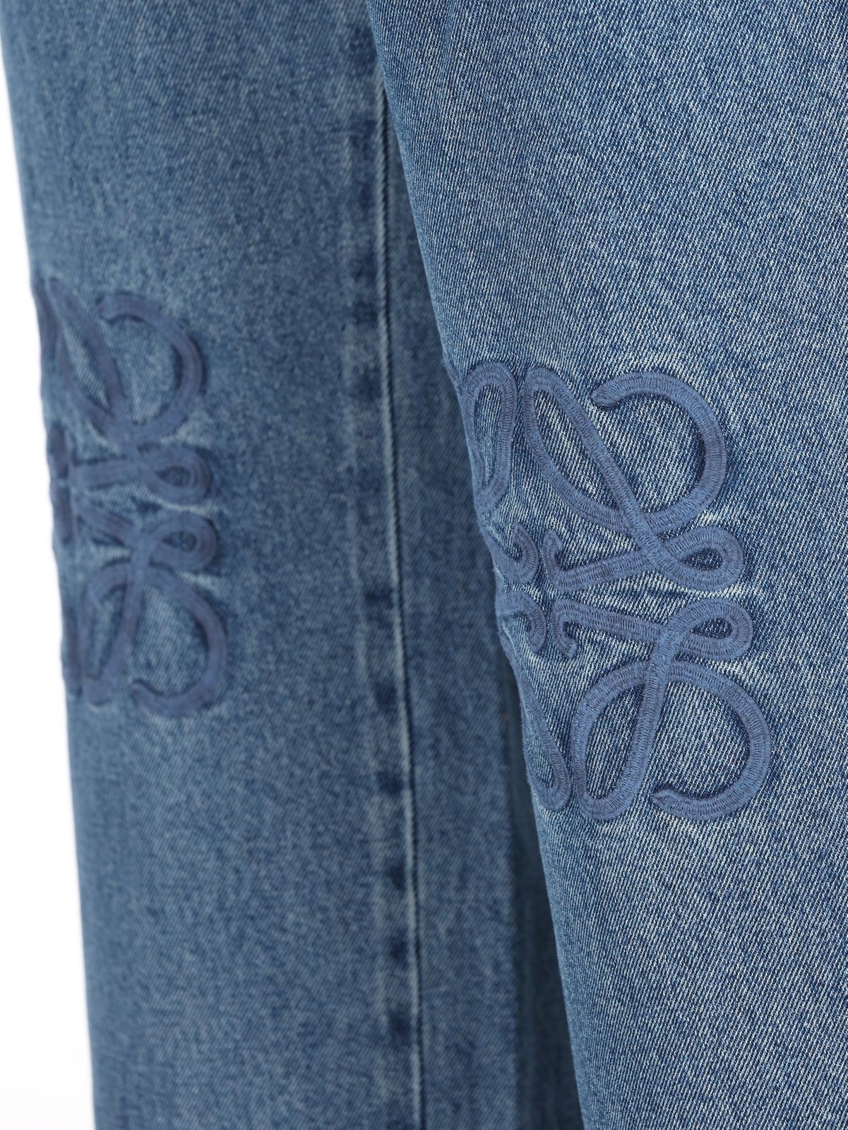 Loewe 男士 腰带环牛仔裤