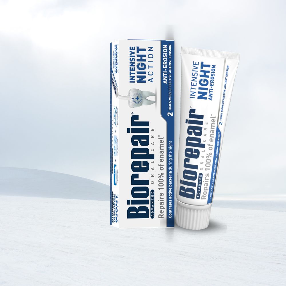 Biorepair® 夜間抗菌去口氣牙膏 Advanced Intensive Night Repair 