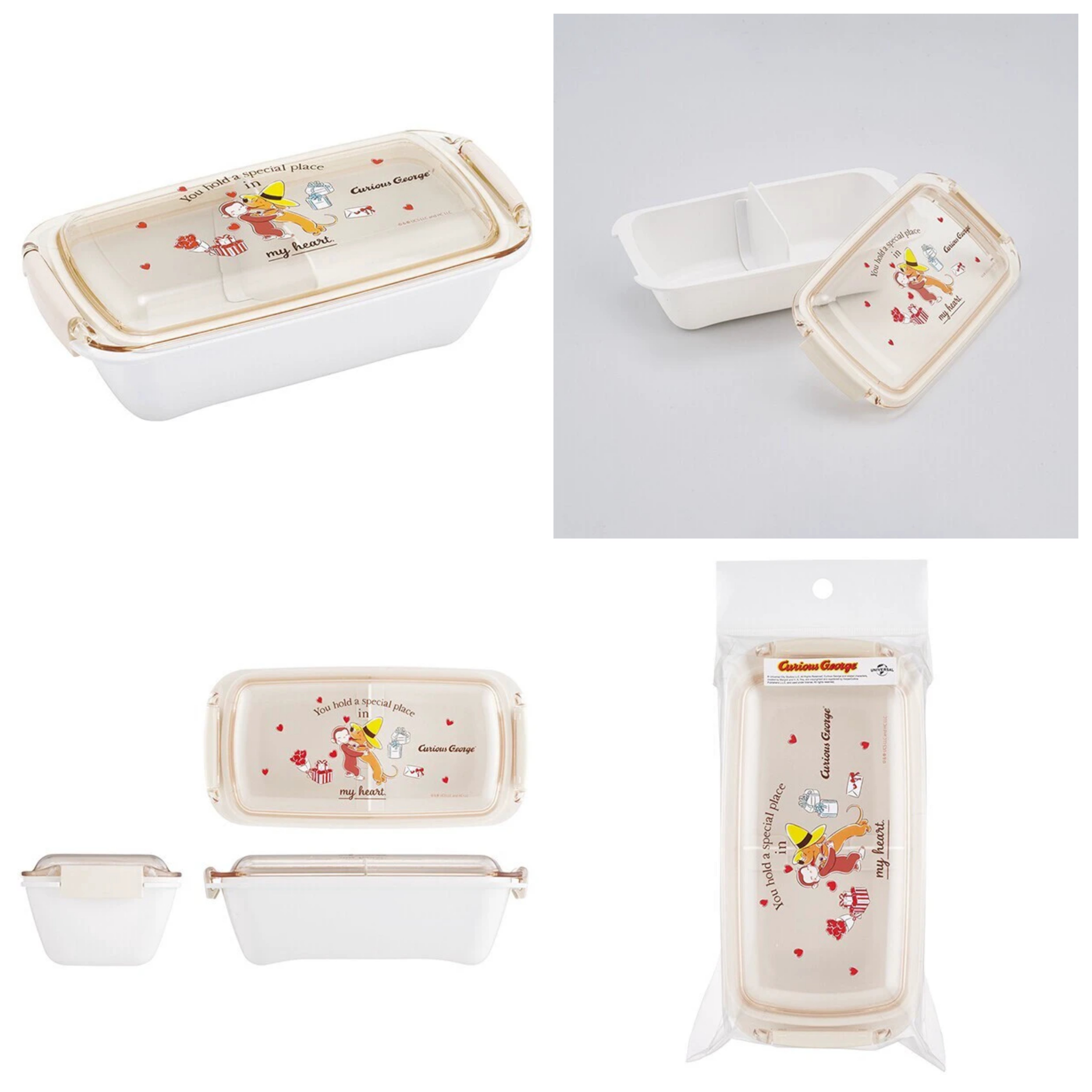 📢開團啦 約3月22日截單一次日本直送~新款佐治馬騮餐盒