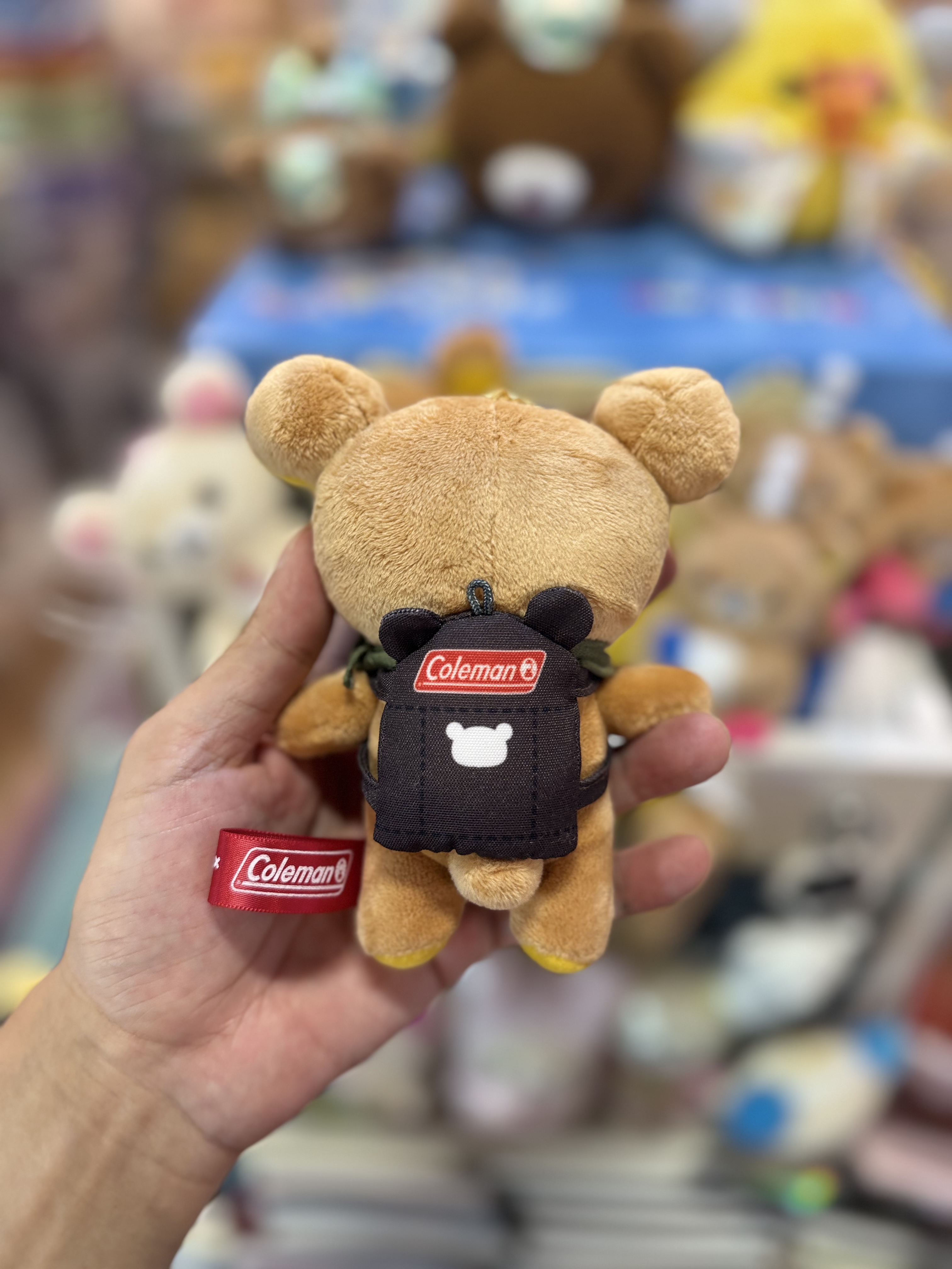 《現貨》全新日本專店限定 rilakkuma  x Coleman 掛飾