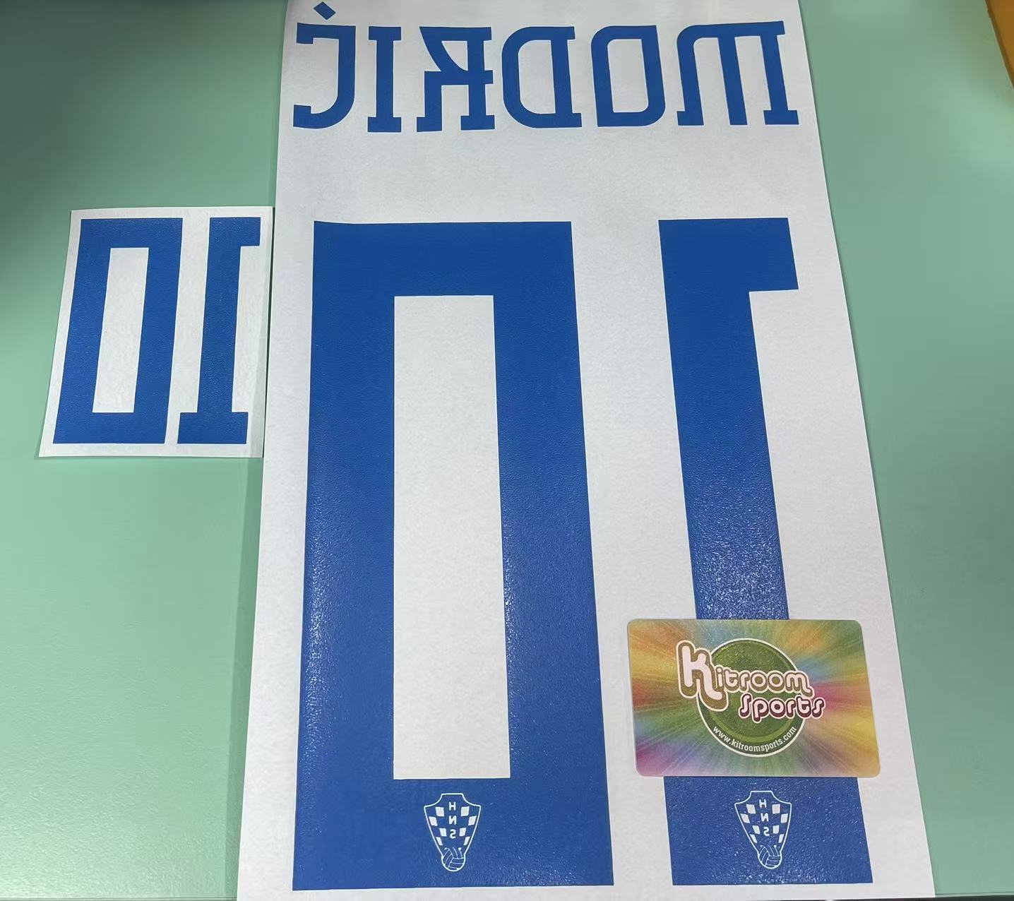 2022 Croatia Home Nameset #10 Modrić
