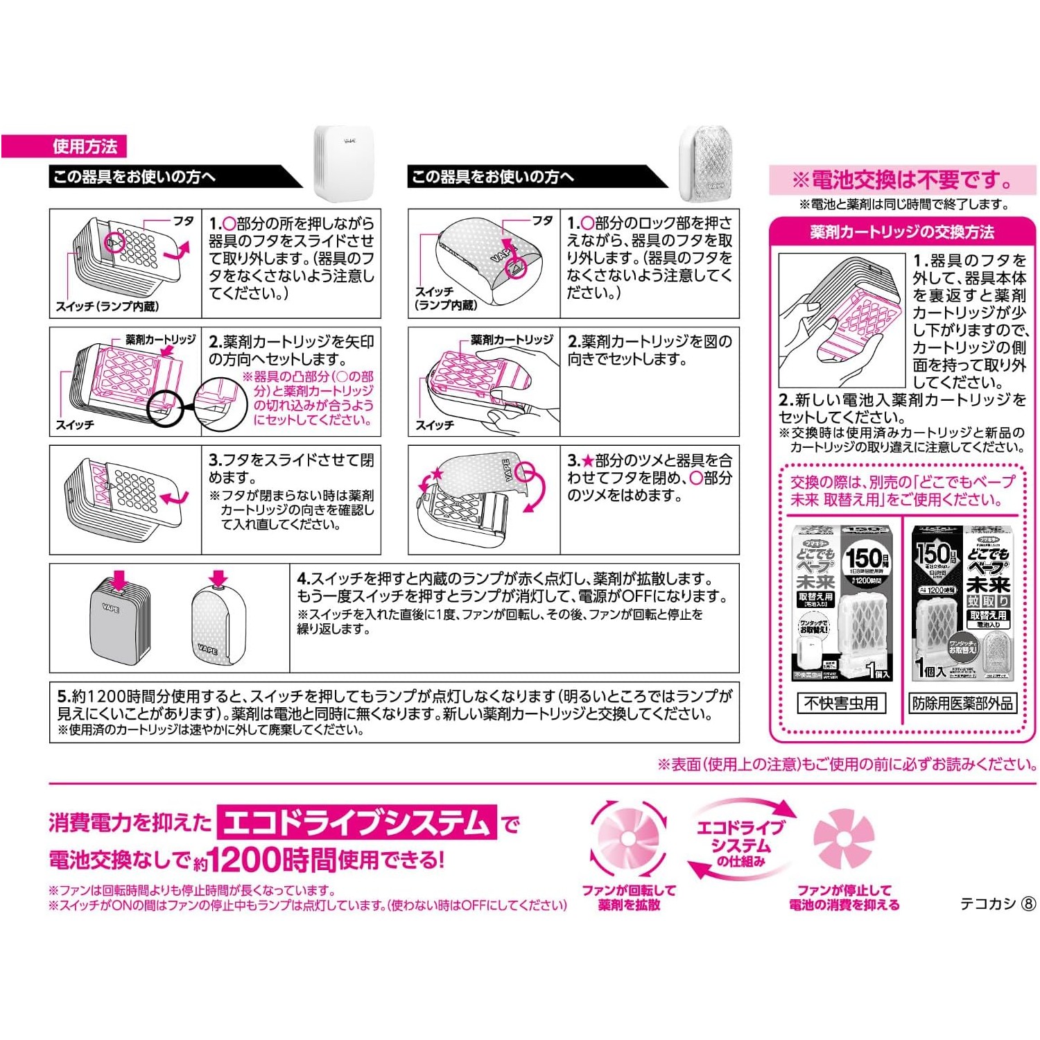 🔥🔥【日本直送《FUMAKILLA》Vape 150日室內便攜電子驅蚊器套裝】