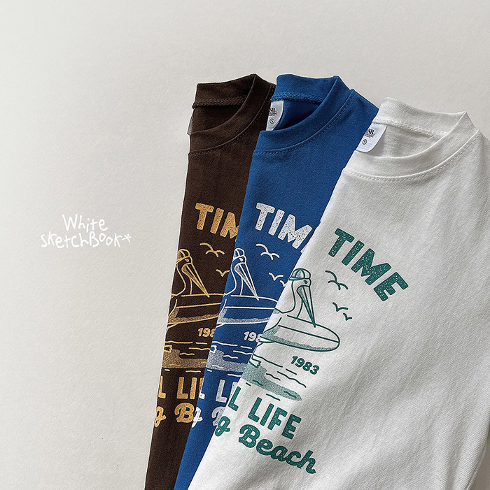 🇰🇷WhiteSketchBook tee