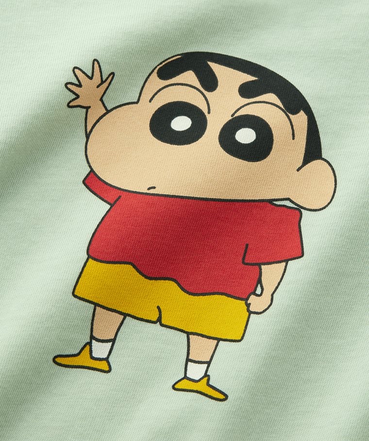 ☀️代購預訂 台灣直送☀️蠟筆小新系列純棉人物印花短袖連身服