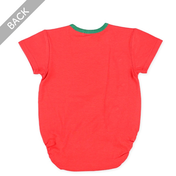 🇯🇵預訂 日本直送🇯🇵兩色茄汁芥末醬造型開襟短袖包屁衣