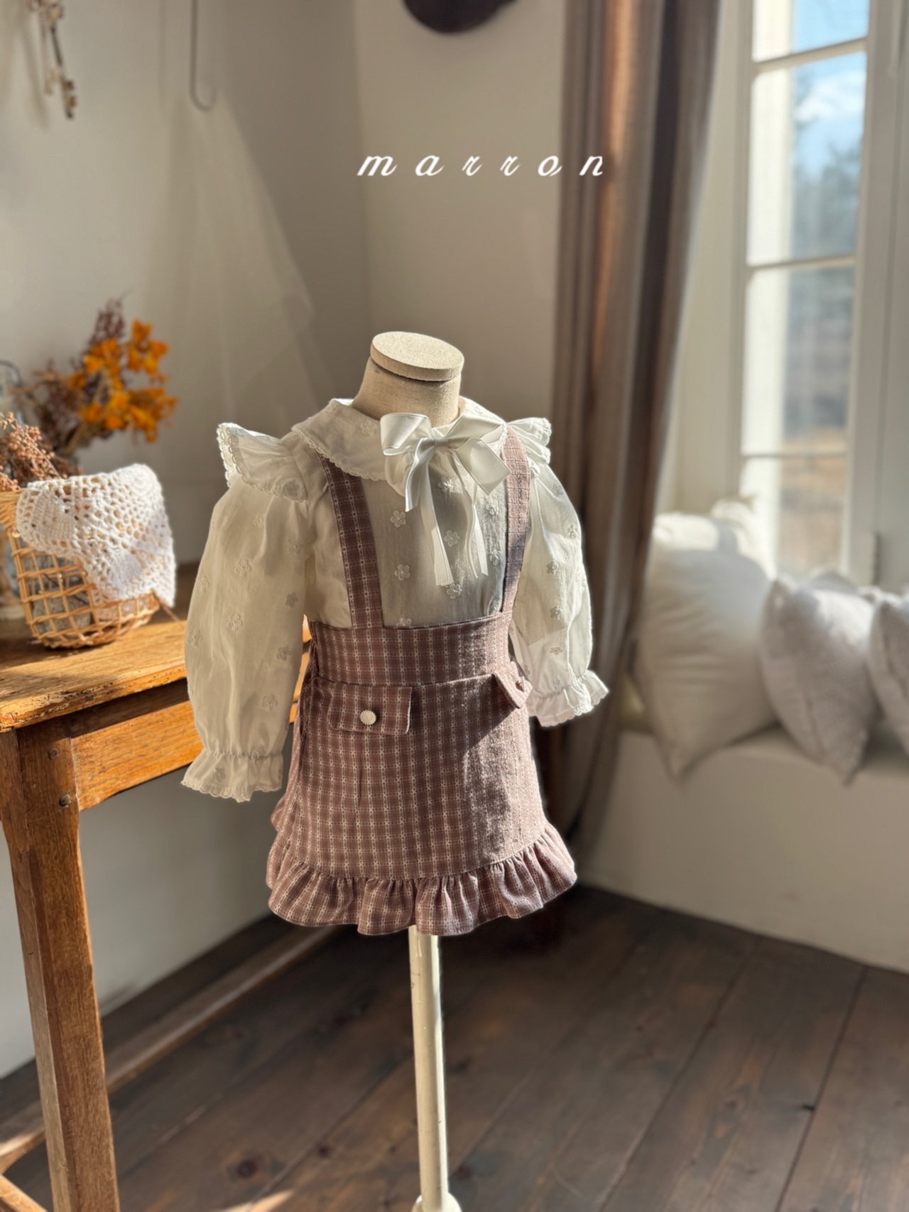 🇰🇷Marron skirt