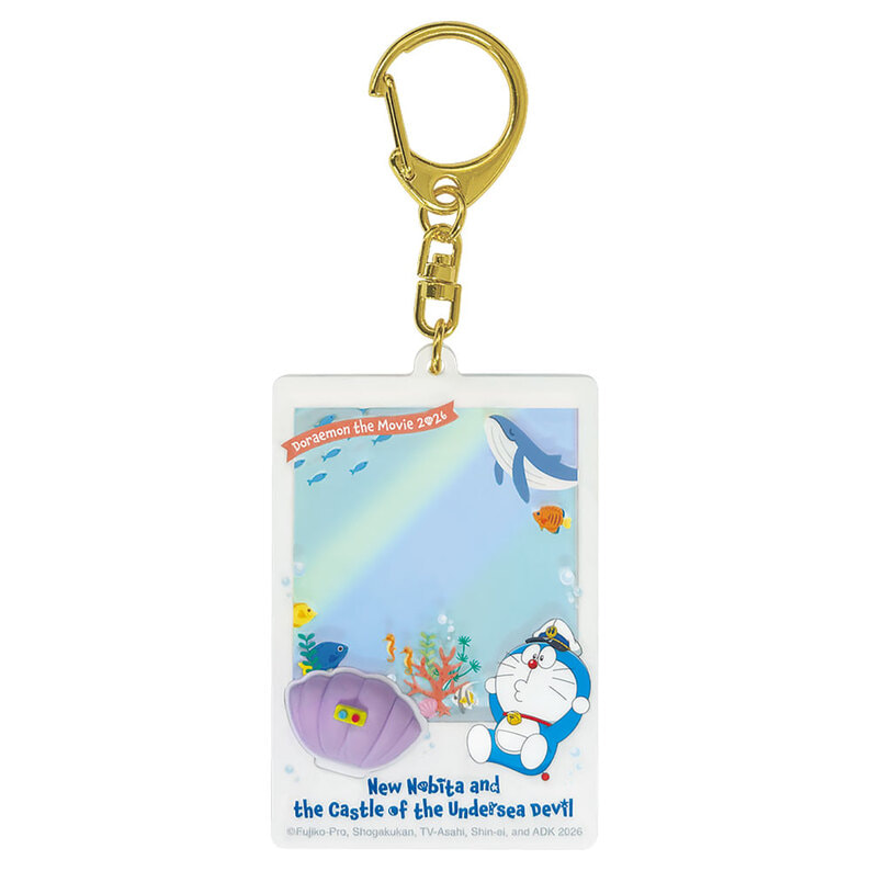 [現貨 / 訂購] 多啦A夢 2026 電影《海底鬼岩城》精品：鎖匙扣/公仔掛件 