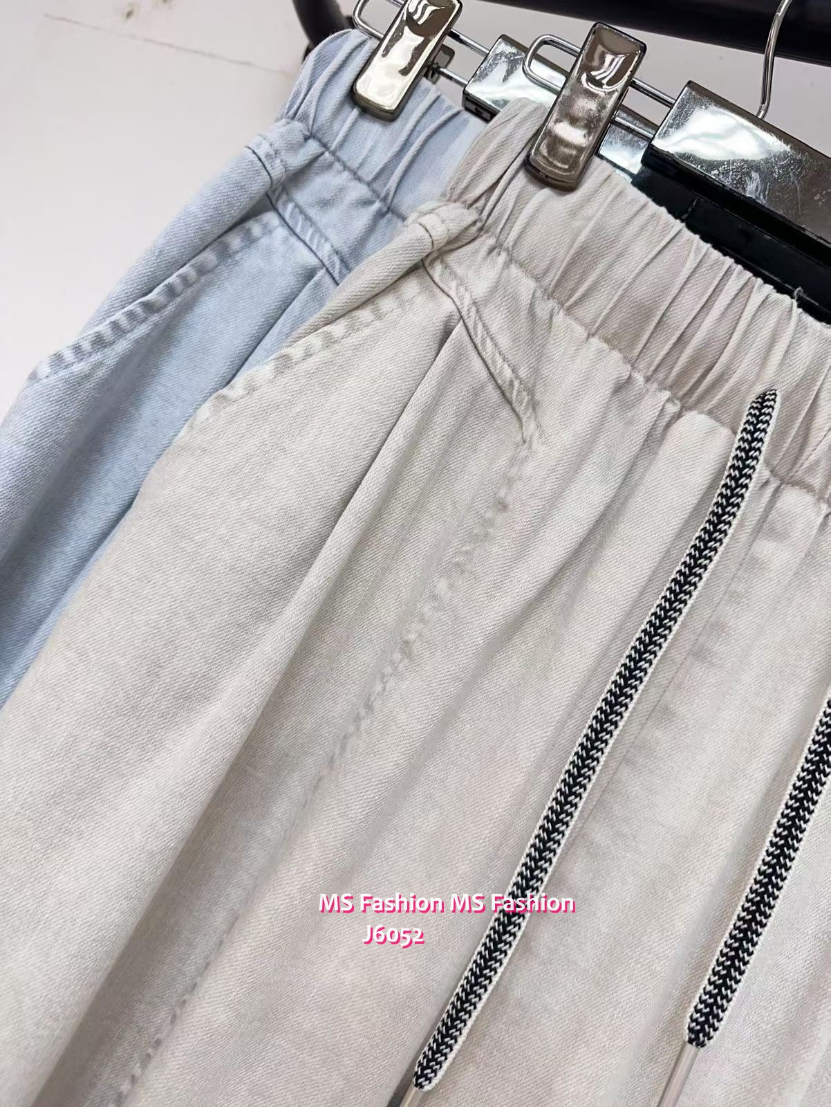 J6052 韓國🇰🇷靚色闊筒褲