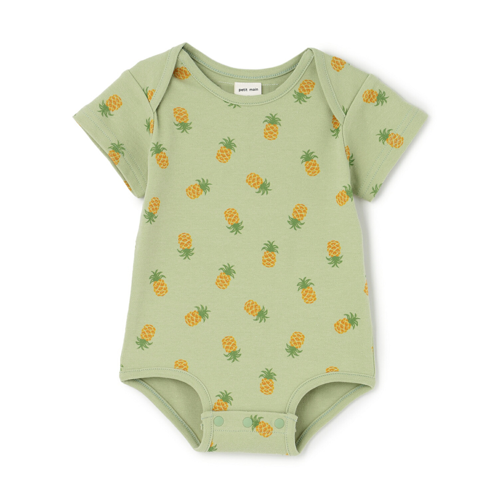 🇯🇵預訂 日本直送🇯🇵Petit Main六色印花通花短袖包屁衣