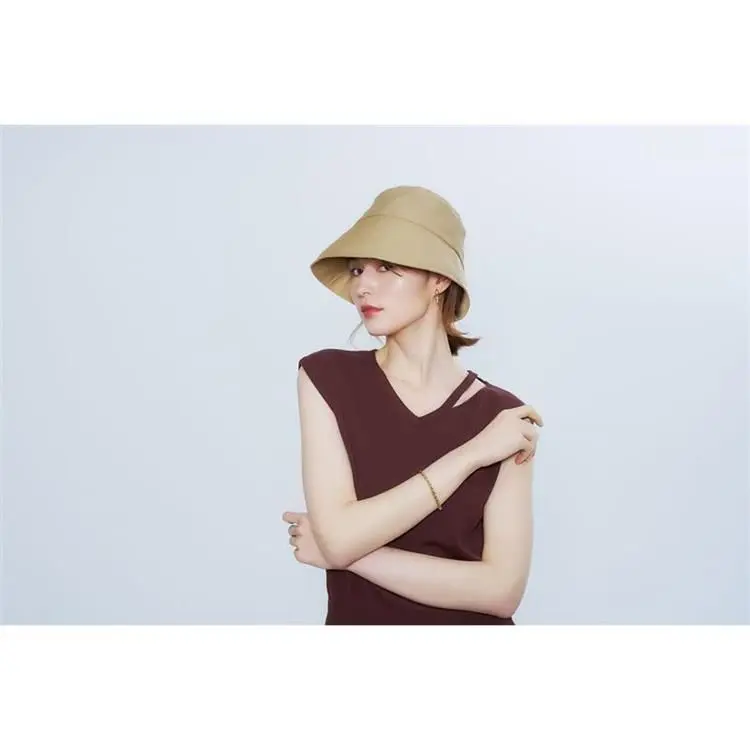 現貨🌸日本直送 | 日本抗UV | 吸水速乾 | 撥水加工防曬帽/太陽帽/漁夫帽 （卡其色）