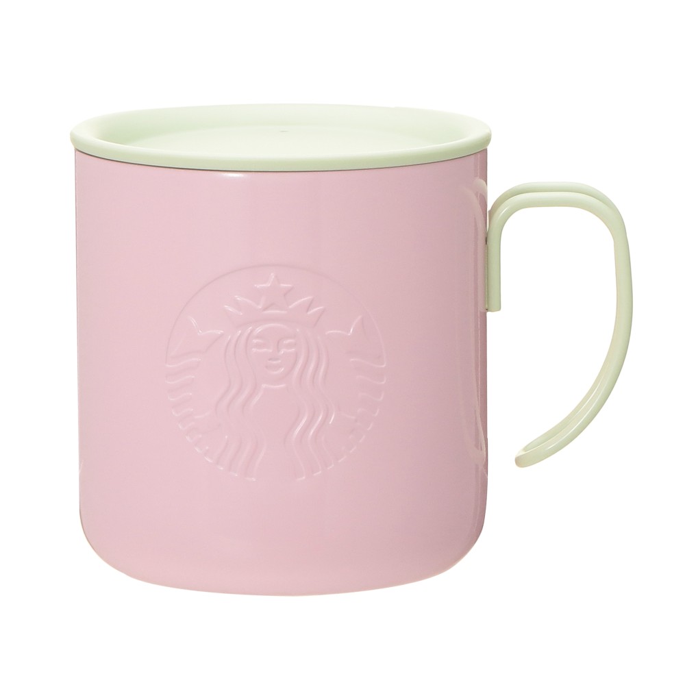 《日本🇯🇵 STARBUCKS 2026 Feel the Breeze 限定系列》粉紅不銹鋼馬克杯 355ml