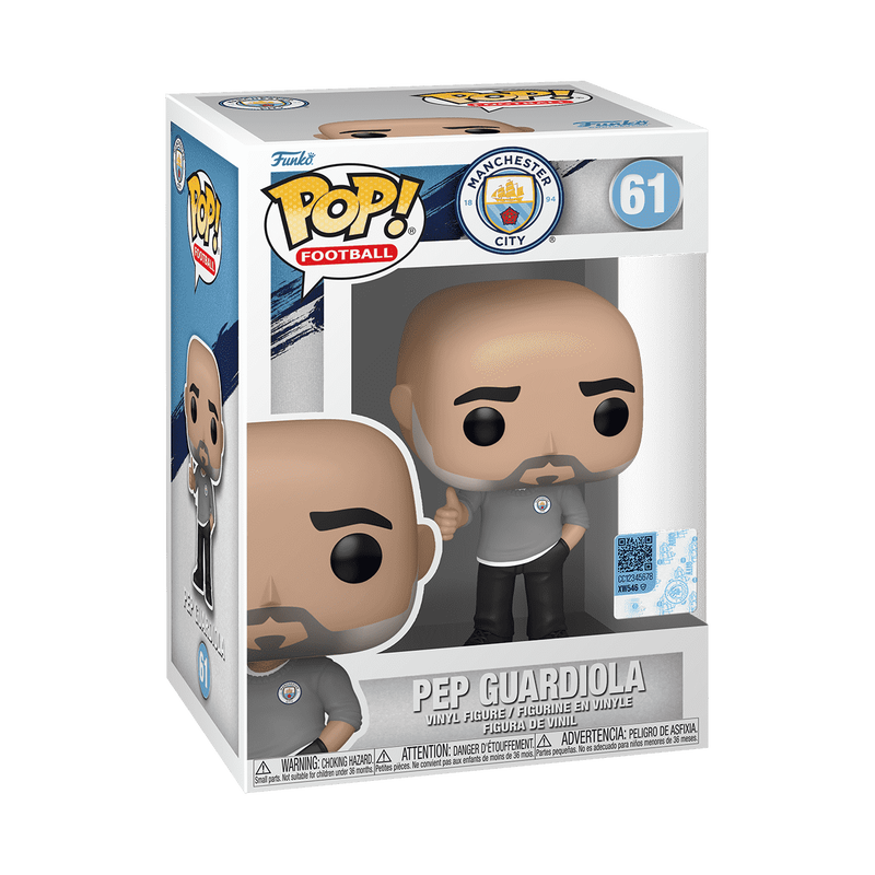📦訂購 美國代購 Funko POP! MANCHESTER CITY Pep Guardiola Figure 曼城 哥迪奧拿 模型