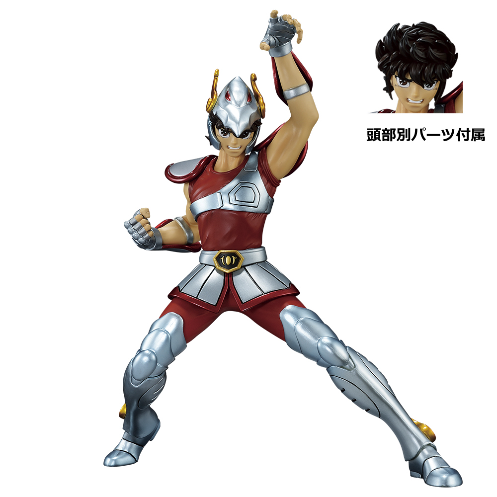 日版 聖鬥士星矢 黃金聖鬥士編 一番賞 B賞 舊青銅聖衣 天馬座 星矢（可換頭）PVC figure