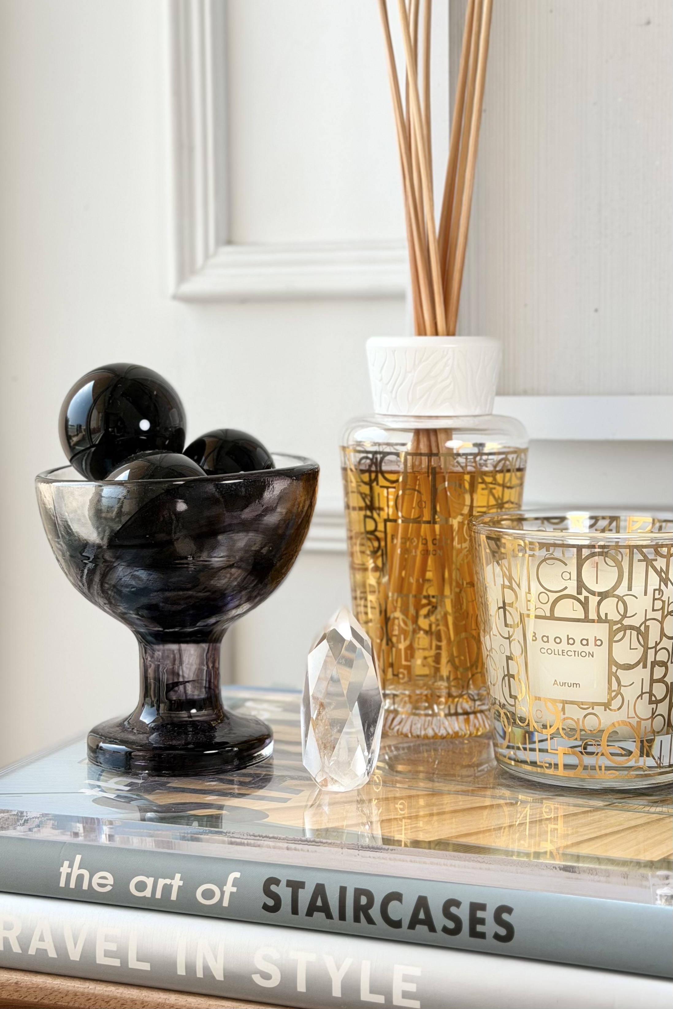 ༒  鑽石切6.4cm白水晶柱༒ a078Hm1GS9-RA1*2FN