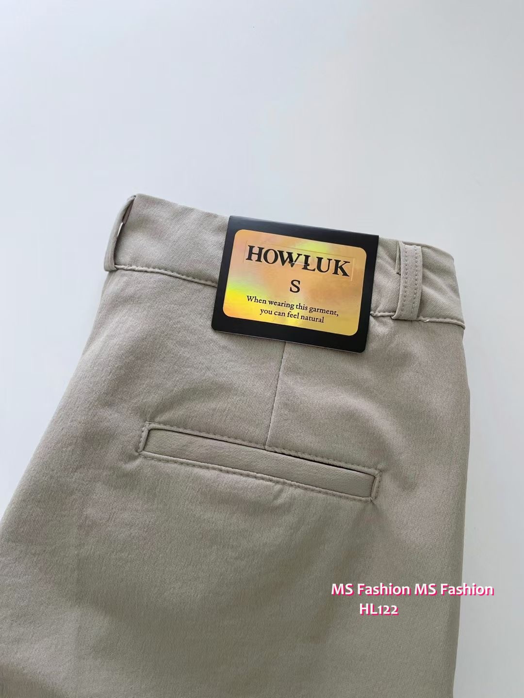 HL122 韓國🍂Howluk秋版九分開叉直腳褲