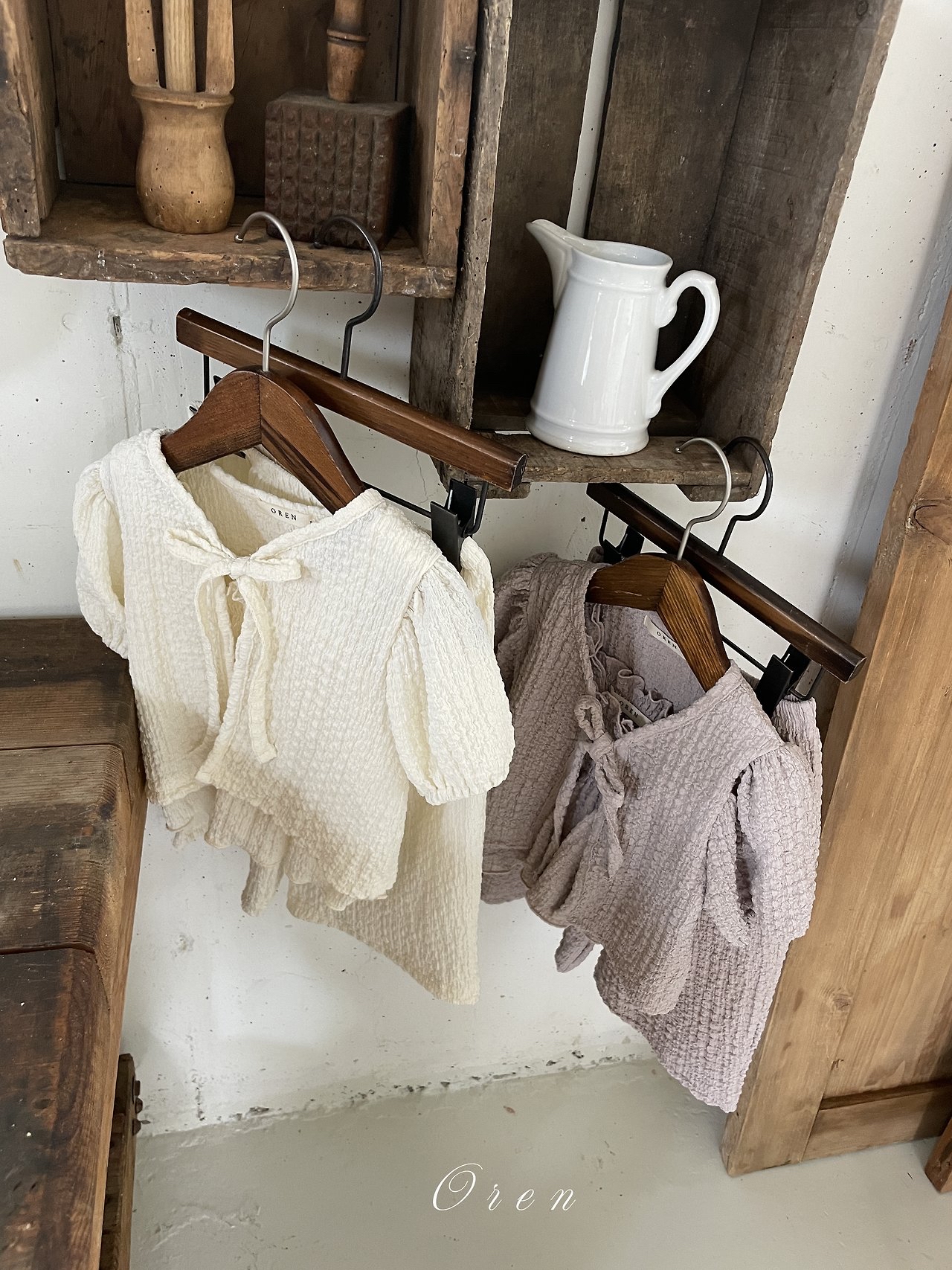 🇰🇷oren set（背心+外套+長褲）親子