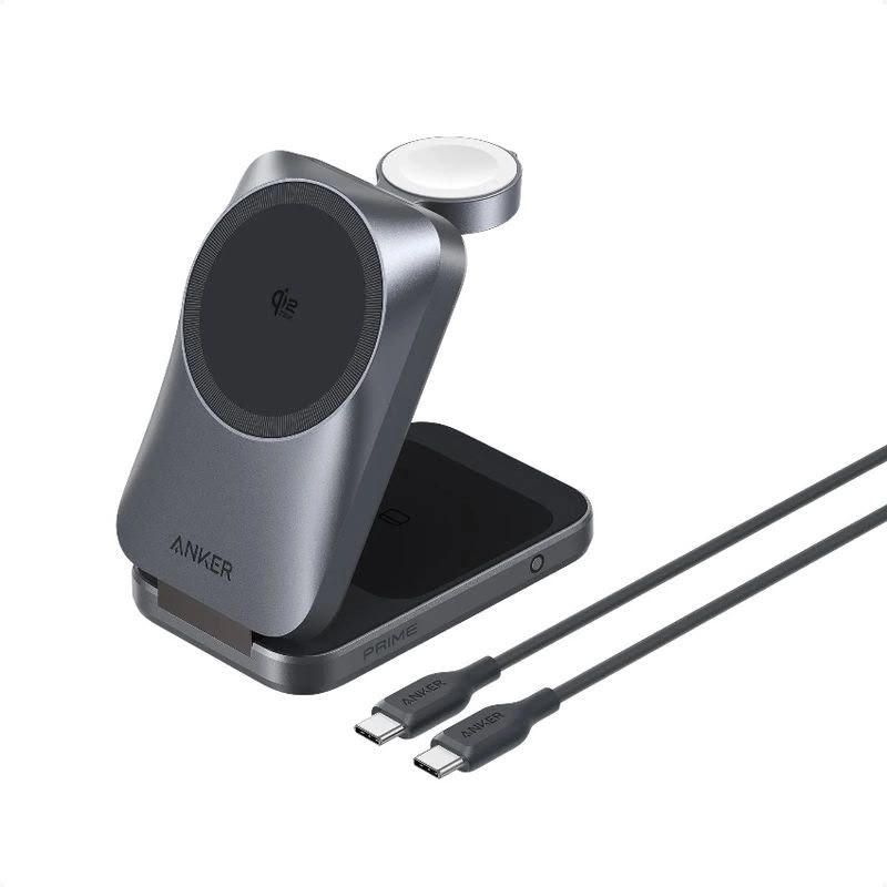 Anker Prime 3 合 1 磁吸折疊式無線充電座