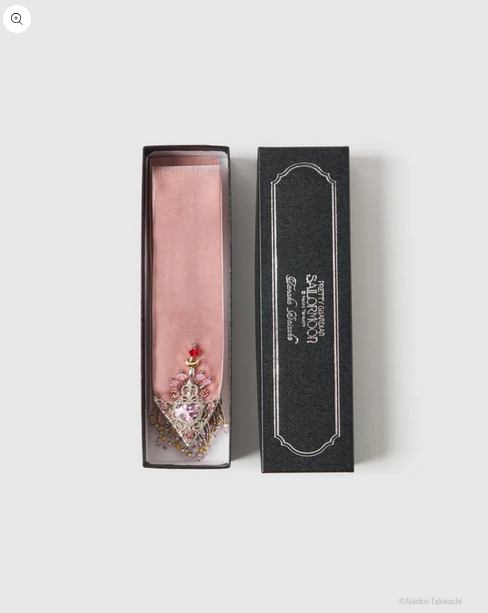 《Pre-Order》Sailor Moon crystal silver tip velvet long ribbon｜tanakadaisuke X Pretty Guardians Sailor Moon (26S44-P)