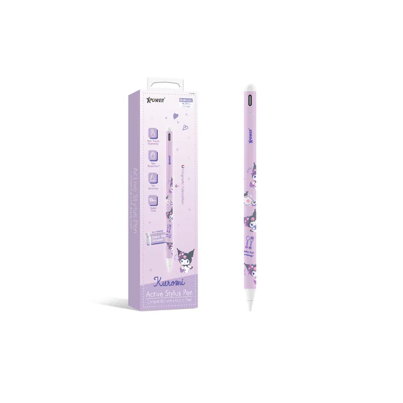 XPower x Sanrio Kuromi ST6 磁吸主動式觸控筆 (iPad 專用)