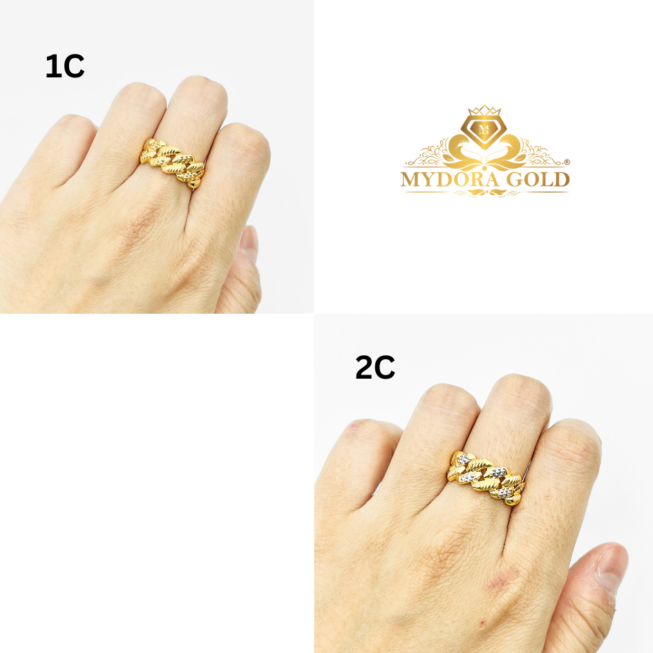 MYDORA Cincin Adira Paddy (5G) l EMAS 916/ 22K