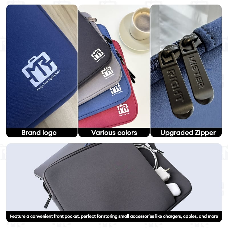 11 - 15.6 ( 3 IN1 ) Inch Mister Right Advance Sponge Laptop Sleeve