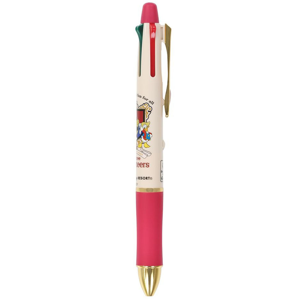 現貨｜【日本 Disney Store 限定】Mickey Mouse Donald Duck Goofy Dr.Grip 4+1 日本製 多功能 5用筆 0.7mm 4色原子筆 + 0.5mm 鉛芯筆 076471