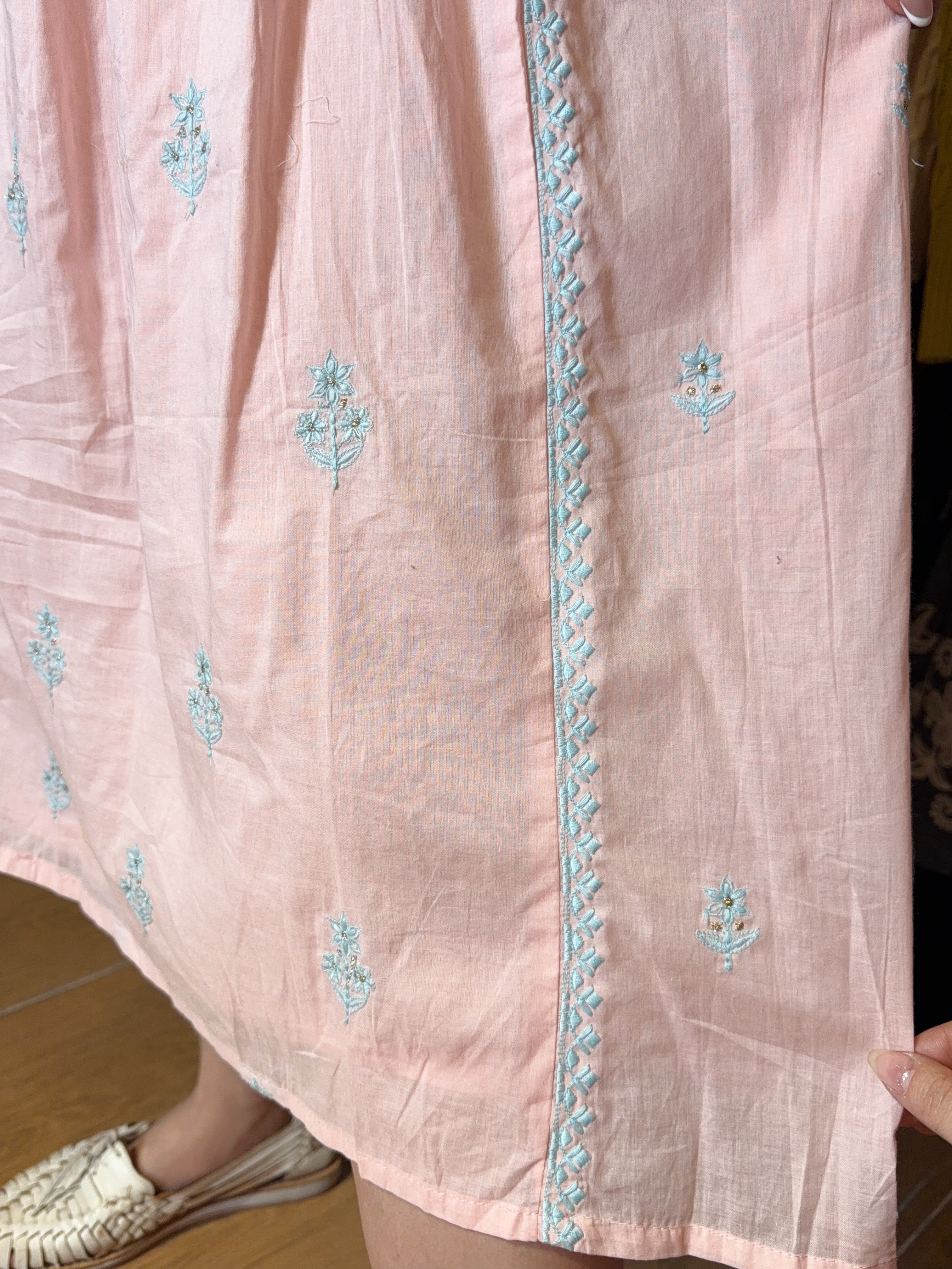 Pink X Blue Emb. OP #1107