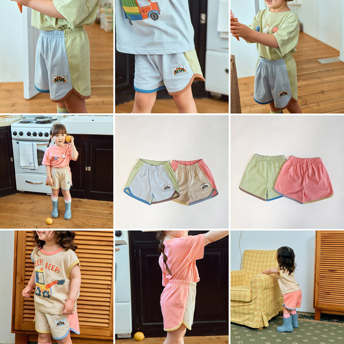 🇰🇷1st.BLUE短褲