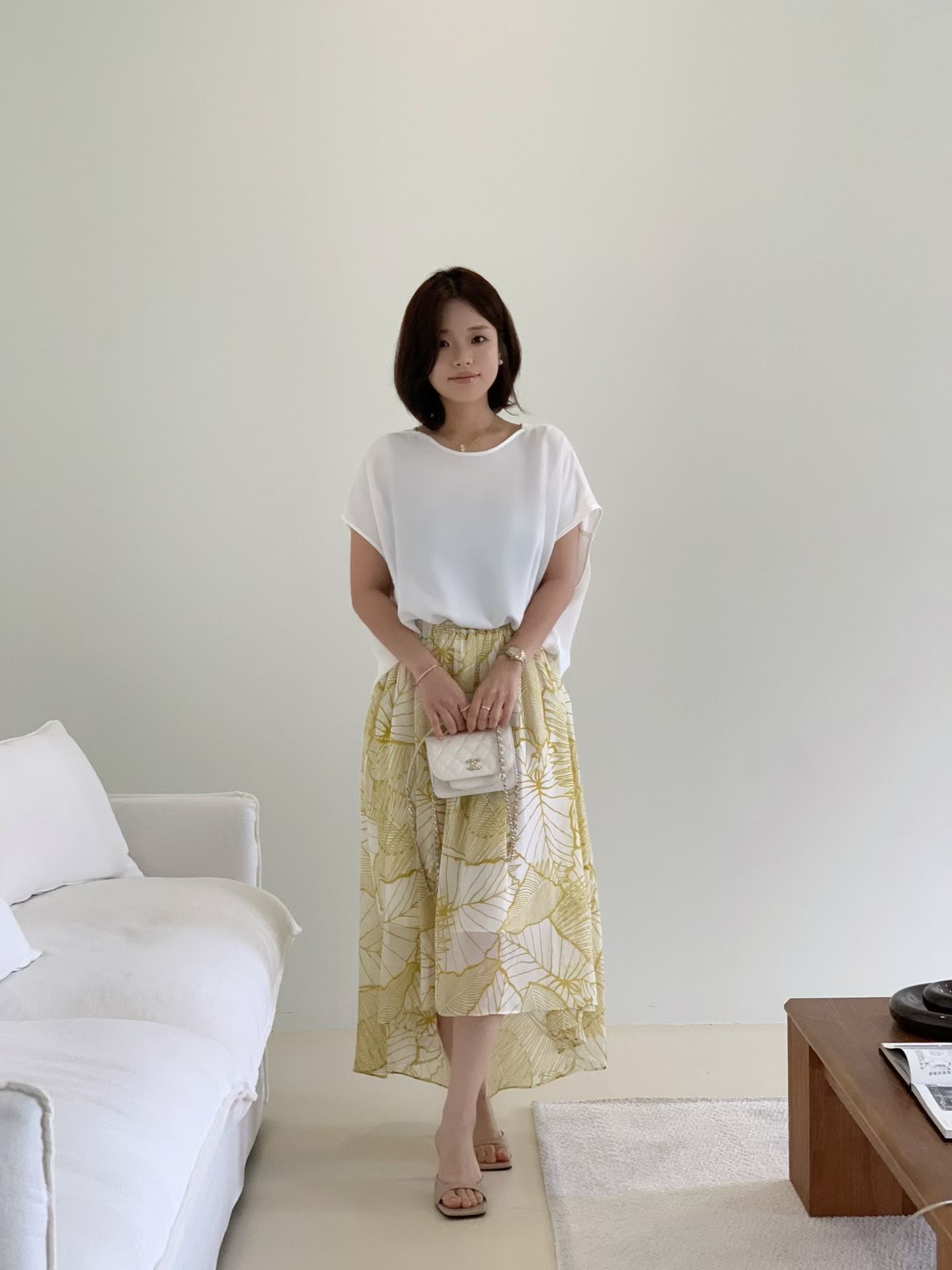 MT24 樹葉半截裙