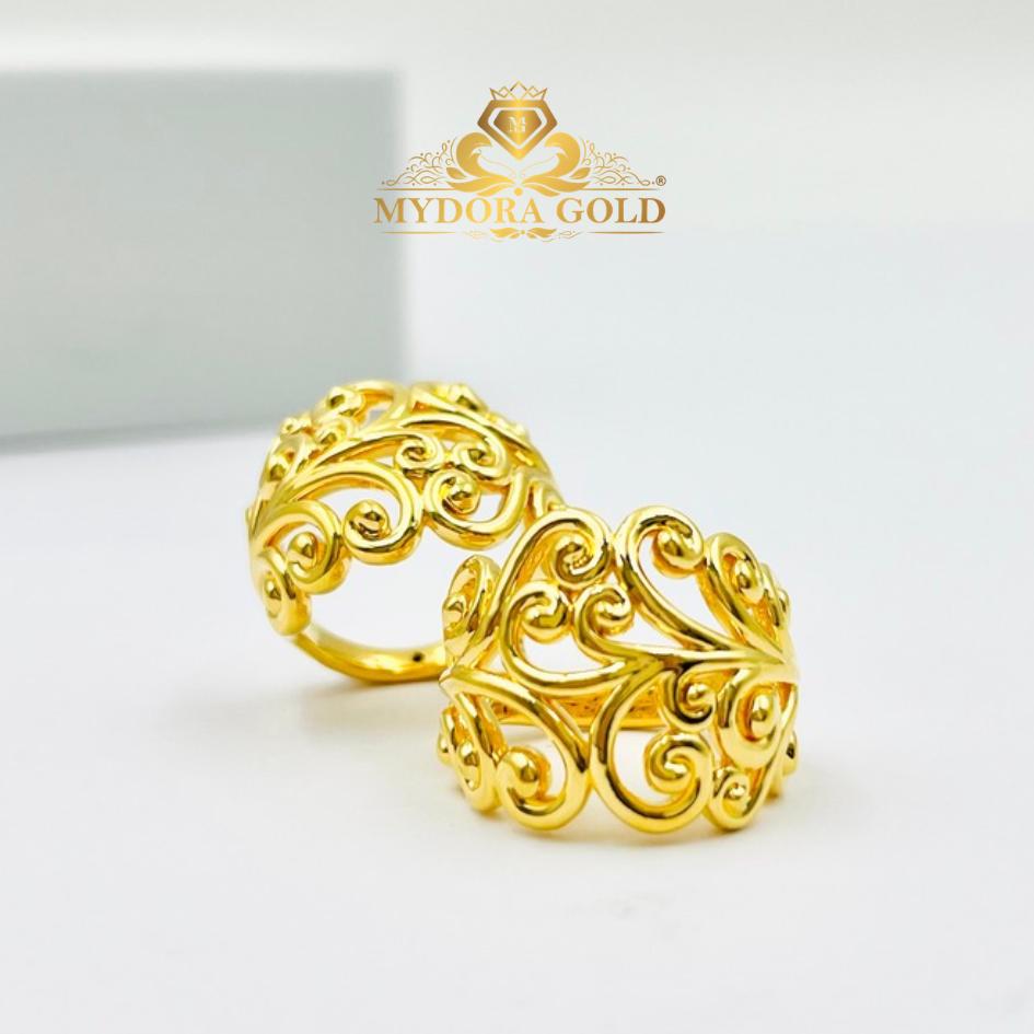MYDORA Cincin Tiara Jawa Klasik (5G) l EMAS 916/22K