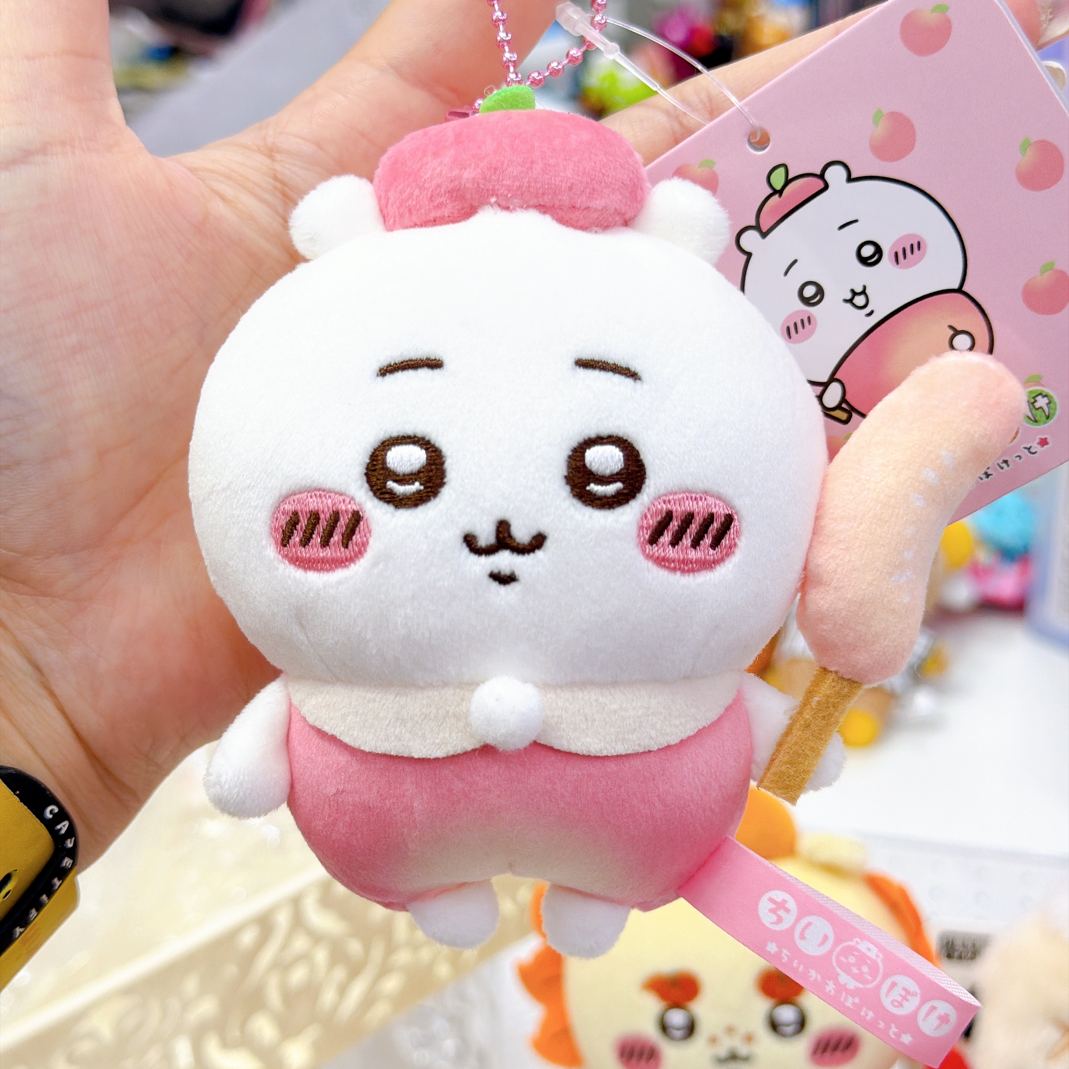 日本直送chiikawa 扮水果系列新款公仔掛飾