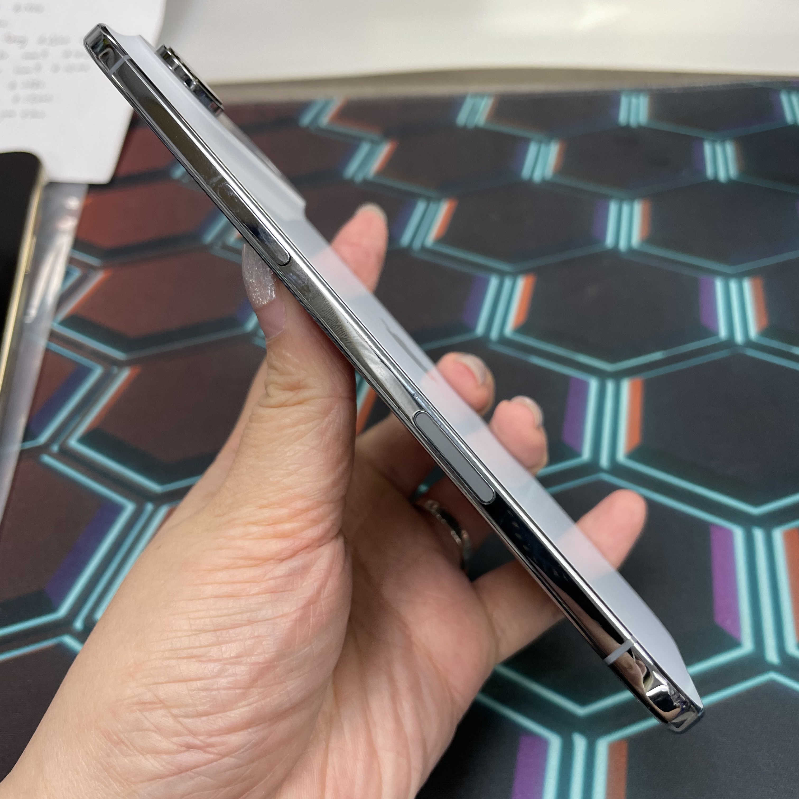 *7384 17 Air 完美機 256GB 電95 藍色 blue