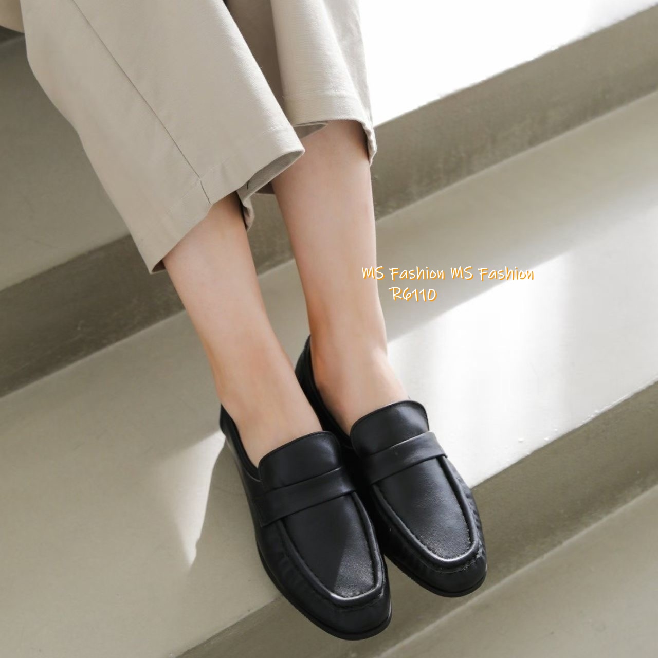 R6110 韓國🇰🇷真皮loafer鞋