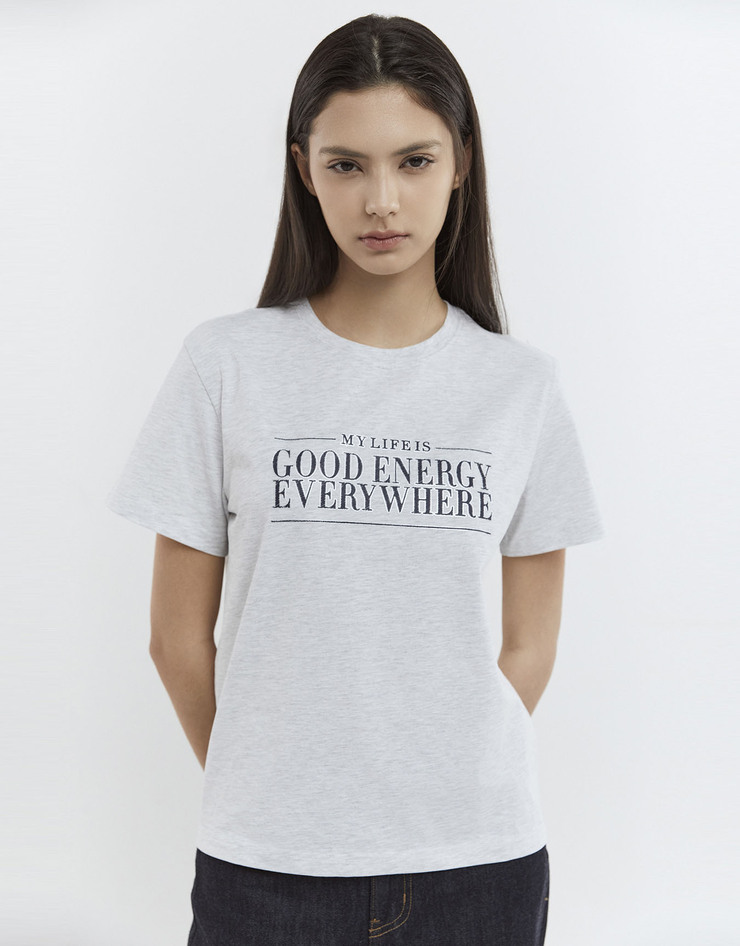 🇰🇷 韓國 Giordano Graphic Tee｜GOOD ENERGY EVERYWHERE